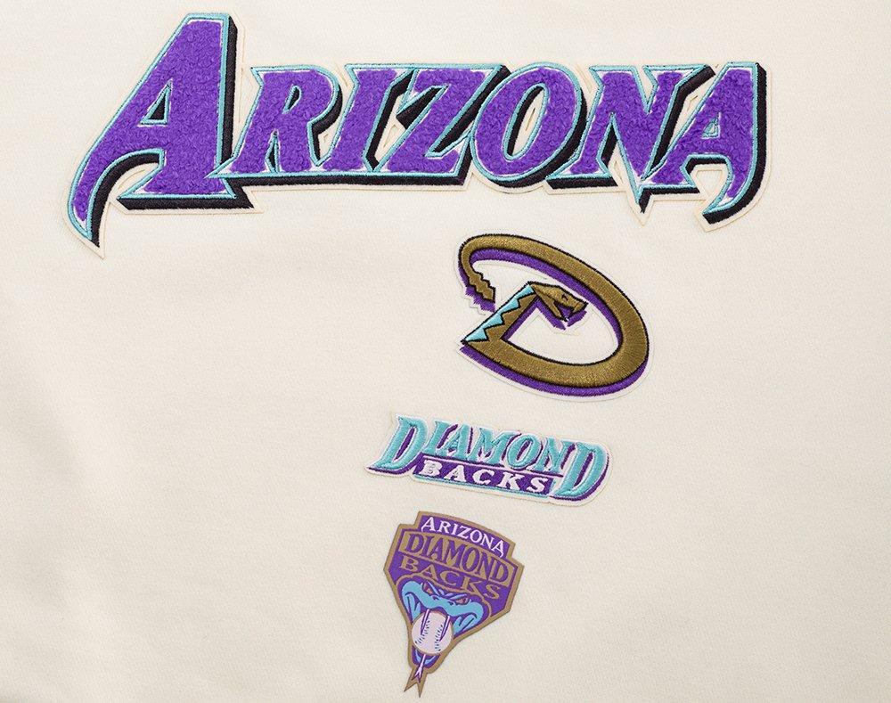 Pro Standard Women's Arizona Diamondbacks Retro Classics Crewneck - Eggshell - EGGSHELL Thumbnail View 5