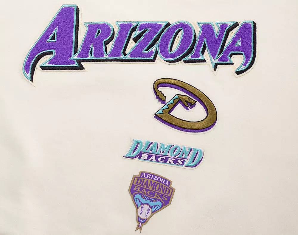 Pro Standard Women's Arizona Diamondbacks Retro Classics Crewneck - Eggshell - EGGSHELL
