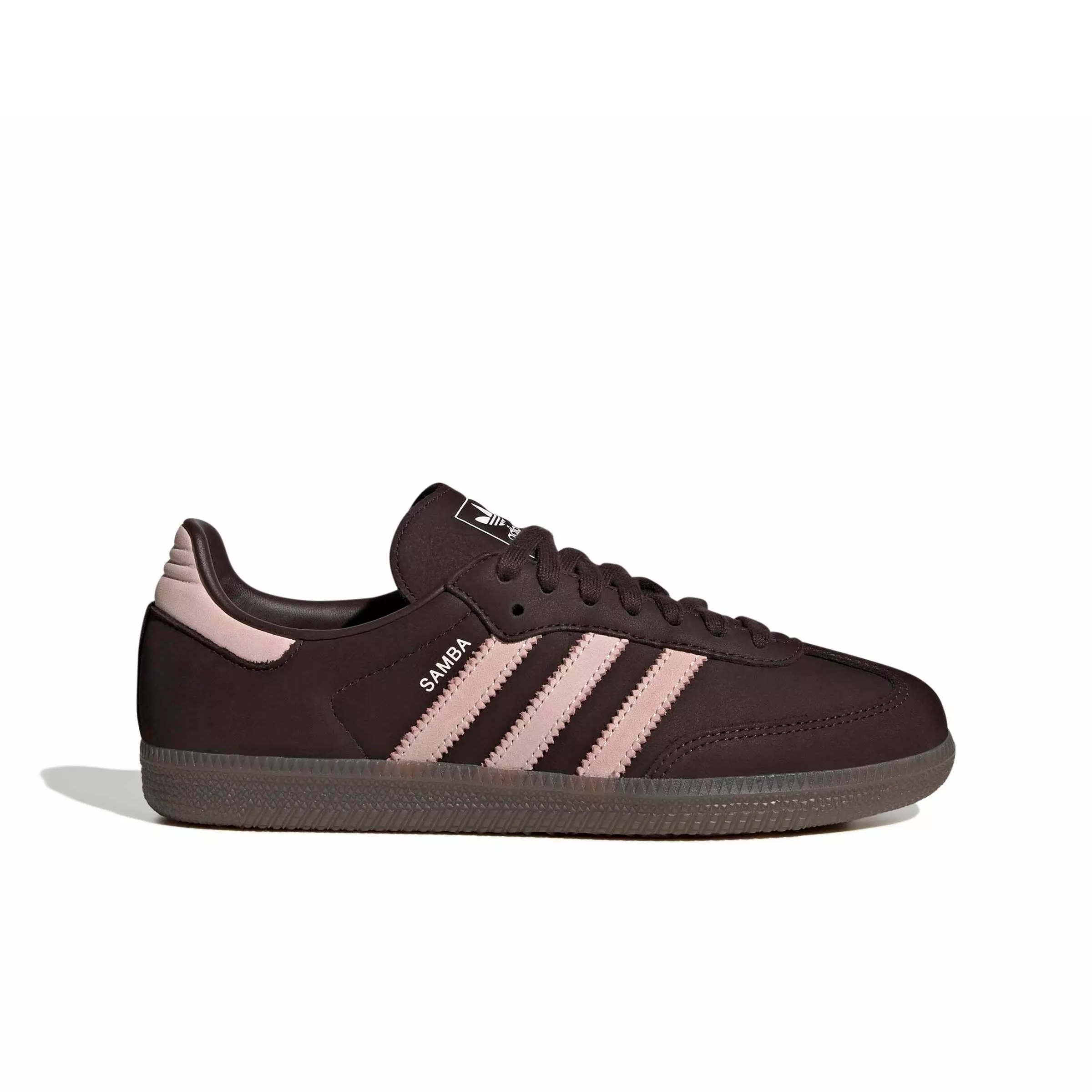 adidas Originals Samba OG "Aurora Coffee/Sandy Pink/Ftwr White" Women's Shoe - COFFEE/PINK/WHITE