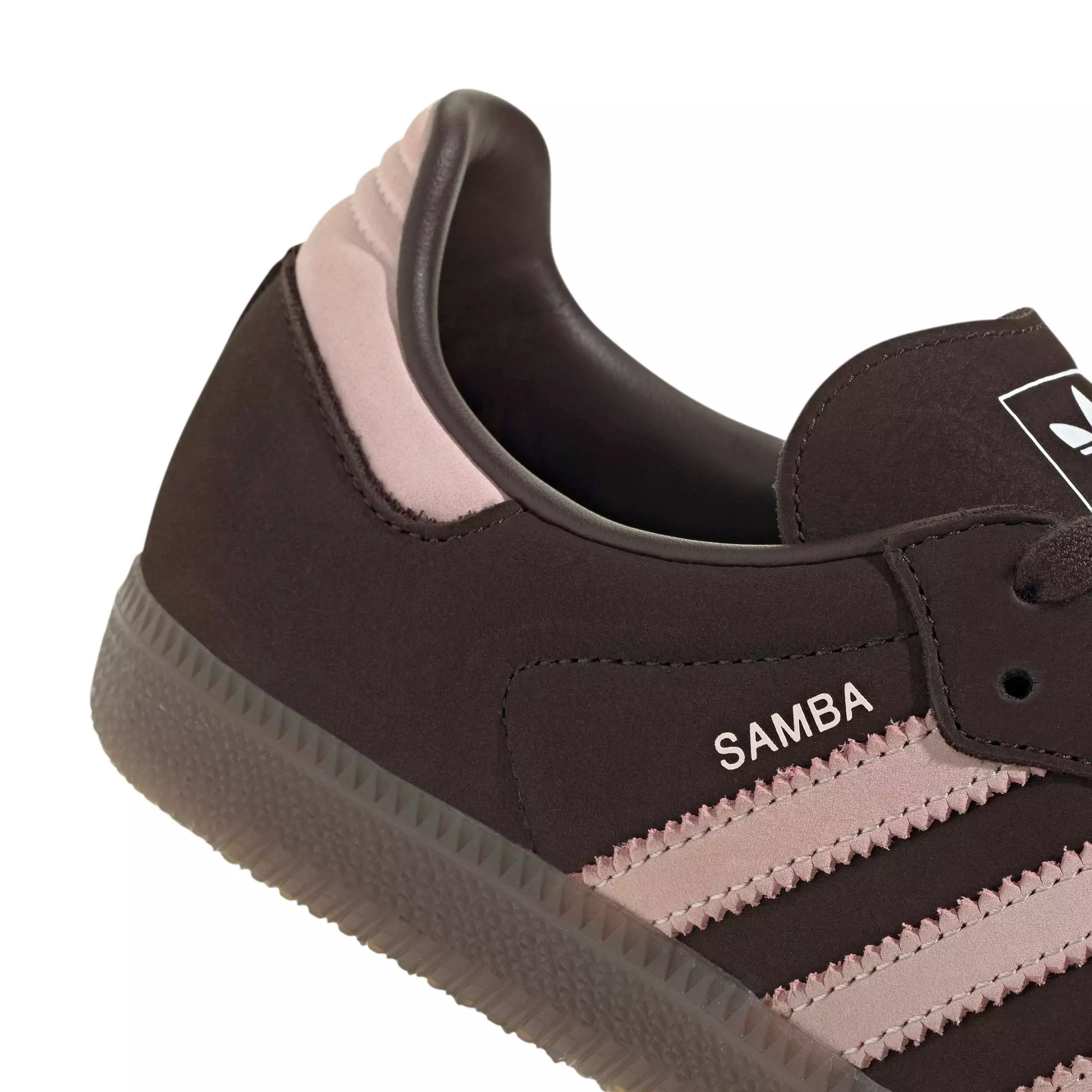 adidas Originals Samba OG "Aurora Coffee/Sandy Pink/Ftwr White" Women's Shoe - COFFEE/PINK/WHITE