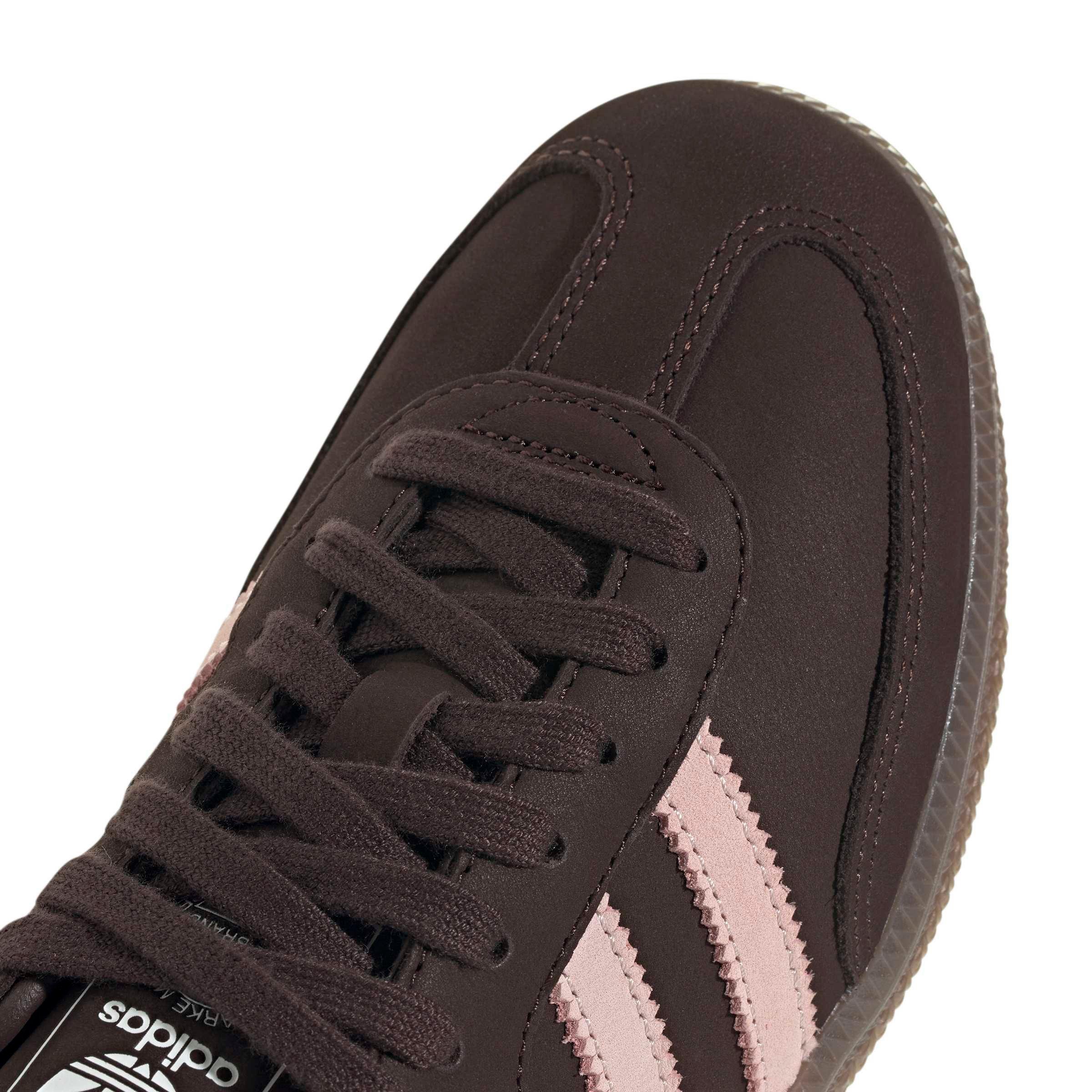 adidas Originals Samba OG "Aurora Coffee/Sandy Pink/Ftwr White" Women's Shoe - COFFEE/PINK/WHITE Thumbnail View 8