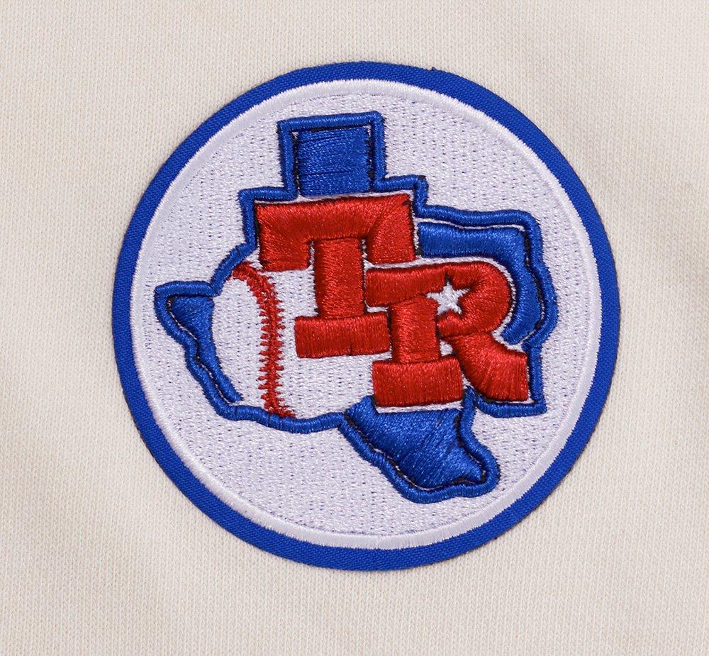 Pro Standard Women's Texas Rangers Retro Classics Crewneck - Eggshell - EGGSHELL Thumbnail View 5