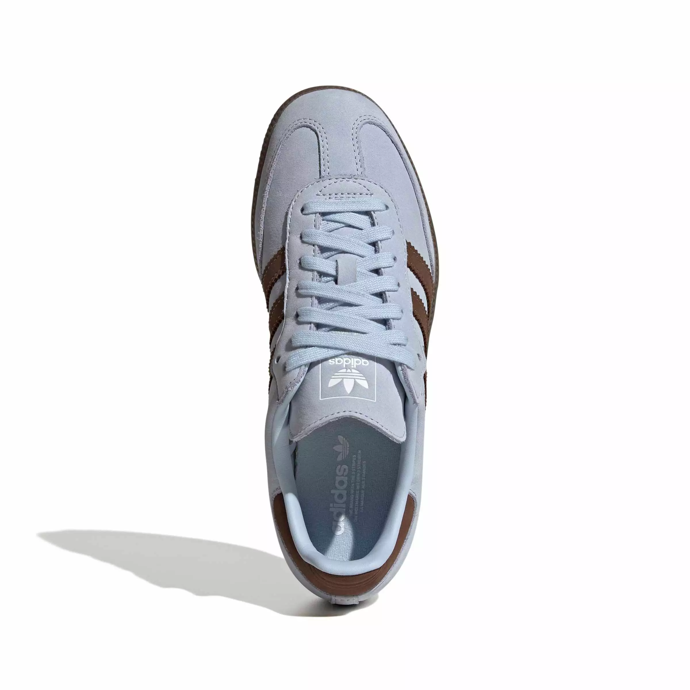 adidas Originals Samba OG "Crystal Sky/Earth Strata/Ftwr White" Women's Shoe - SKY/EARTH/WHITE