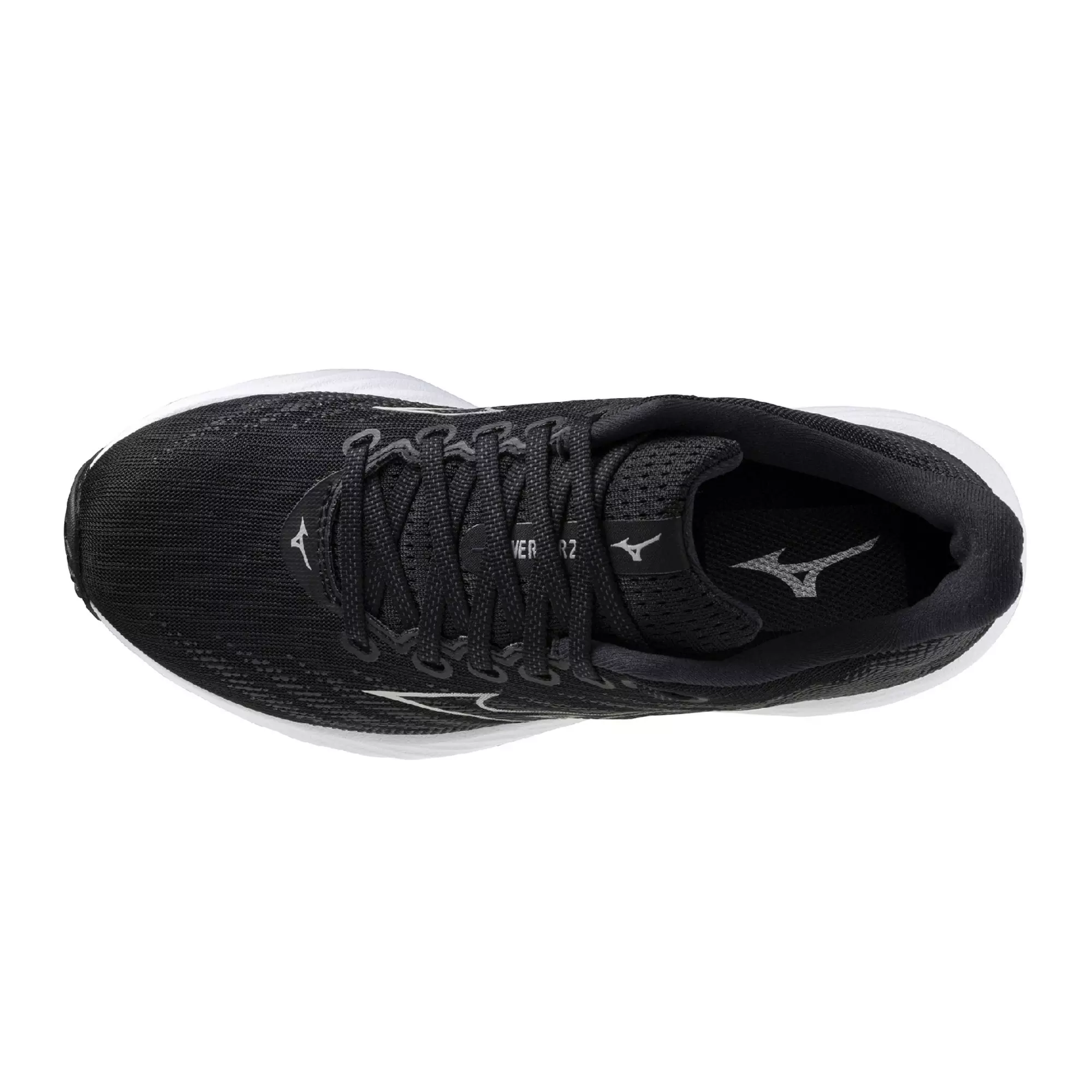 Mizuno Wave Rider 28 D "Black/Harbor Mist" Women's Running Shoe - BLACK/MIST