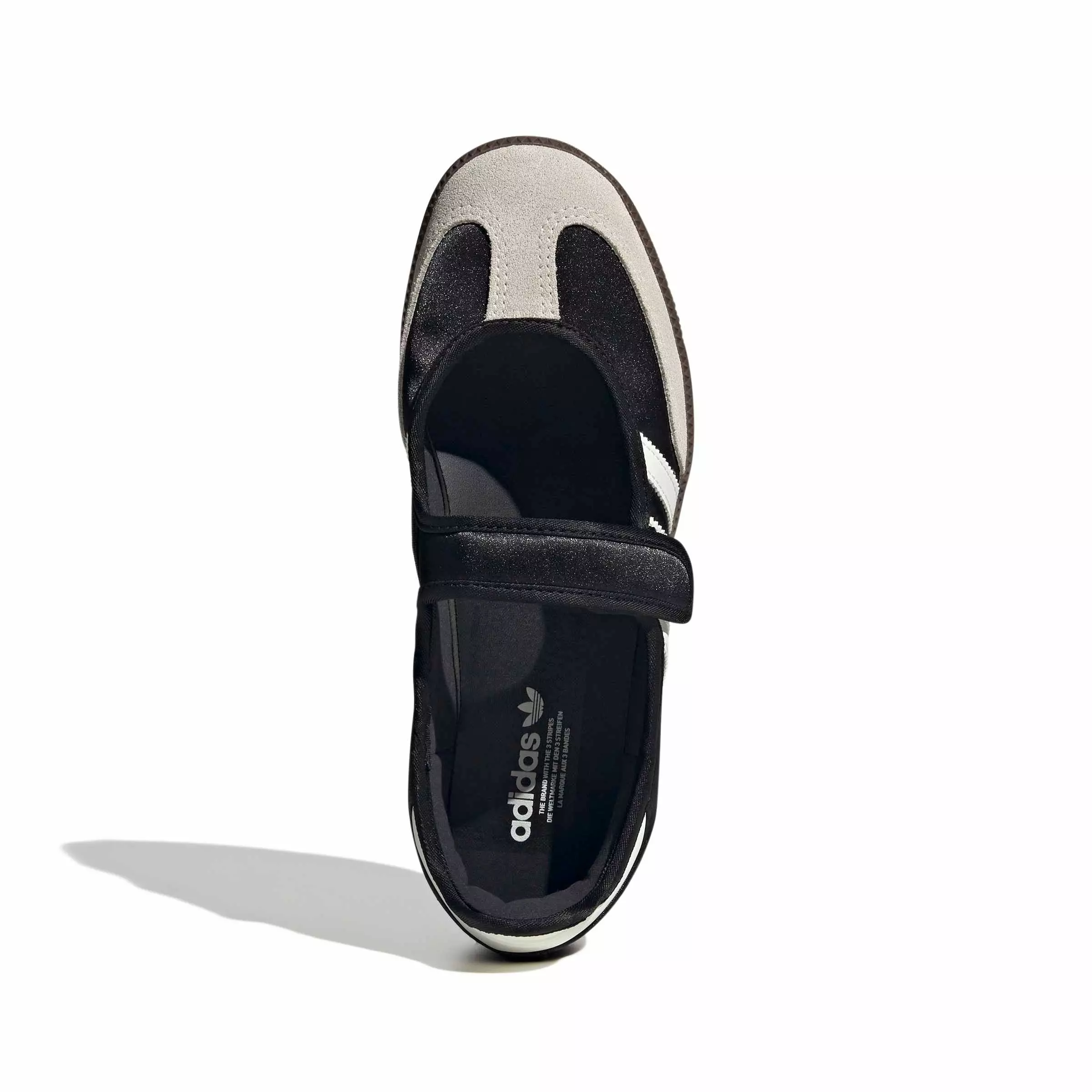 adidas Originals Samba OG "Core Black/Off White/Gold Metallic" Women's Shoe - BLACK/OFF WHITE/GOLD