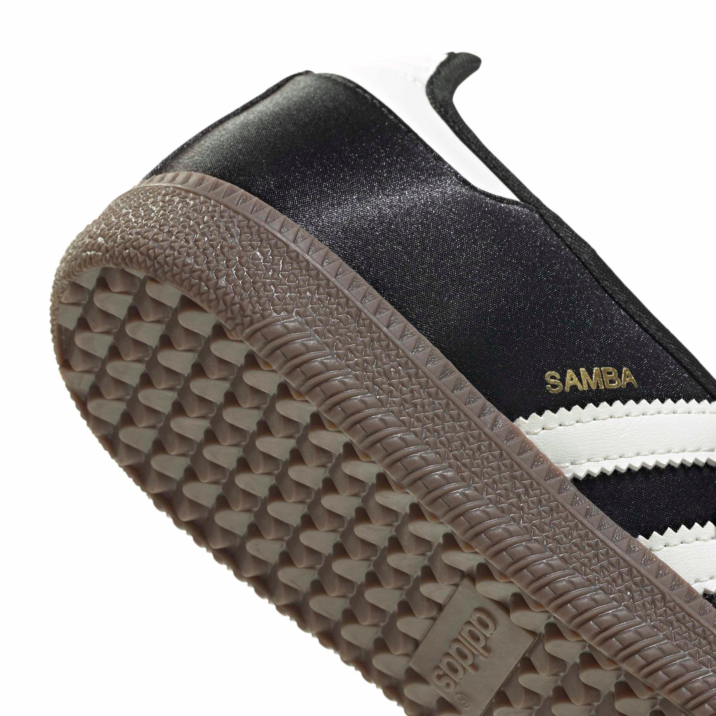 adidas Originals Samba OG "Core Black/Off White/Gold Metallic" Women's Shoe - BLACK/OFF WHITE/GOLD Thumbnail View 7