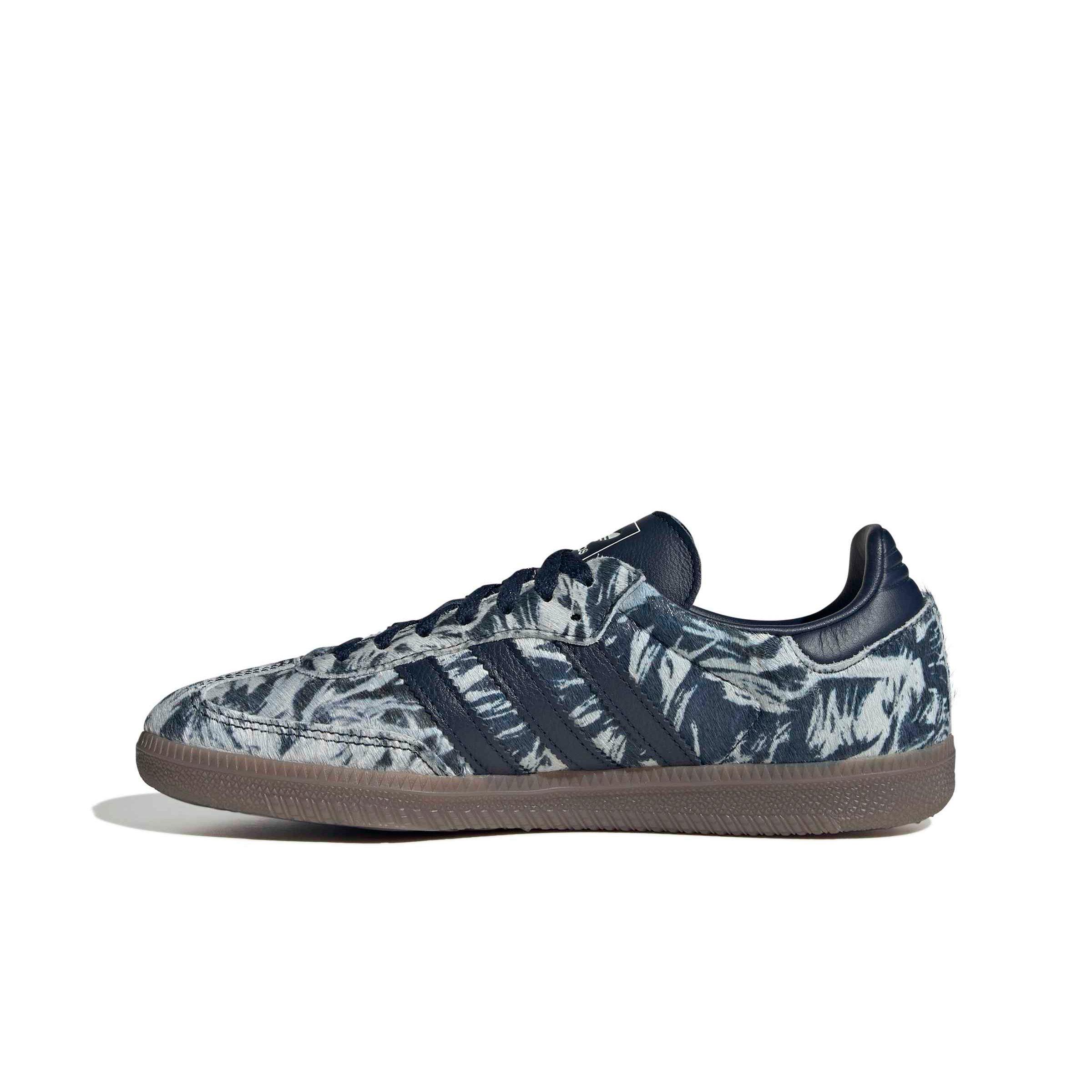 adidas Originals Samba OG "Night Indigo/Off White" Women's Shoe - INDIGO/INDIGO/OFF WHITE Thumbnail View 2