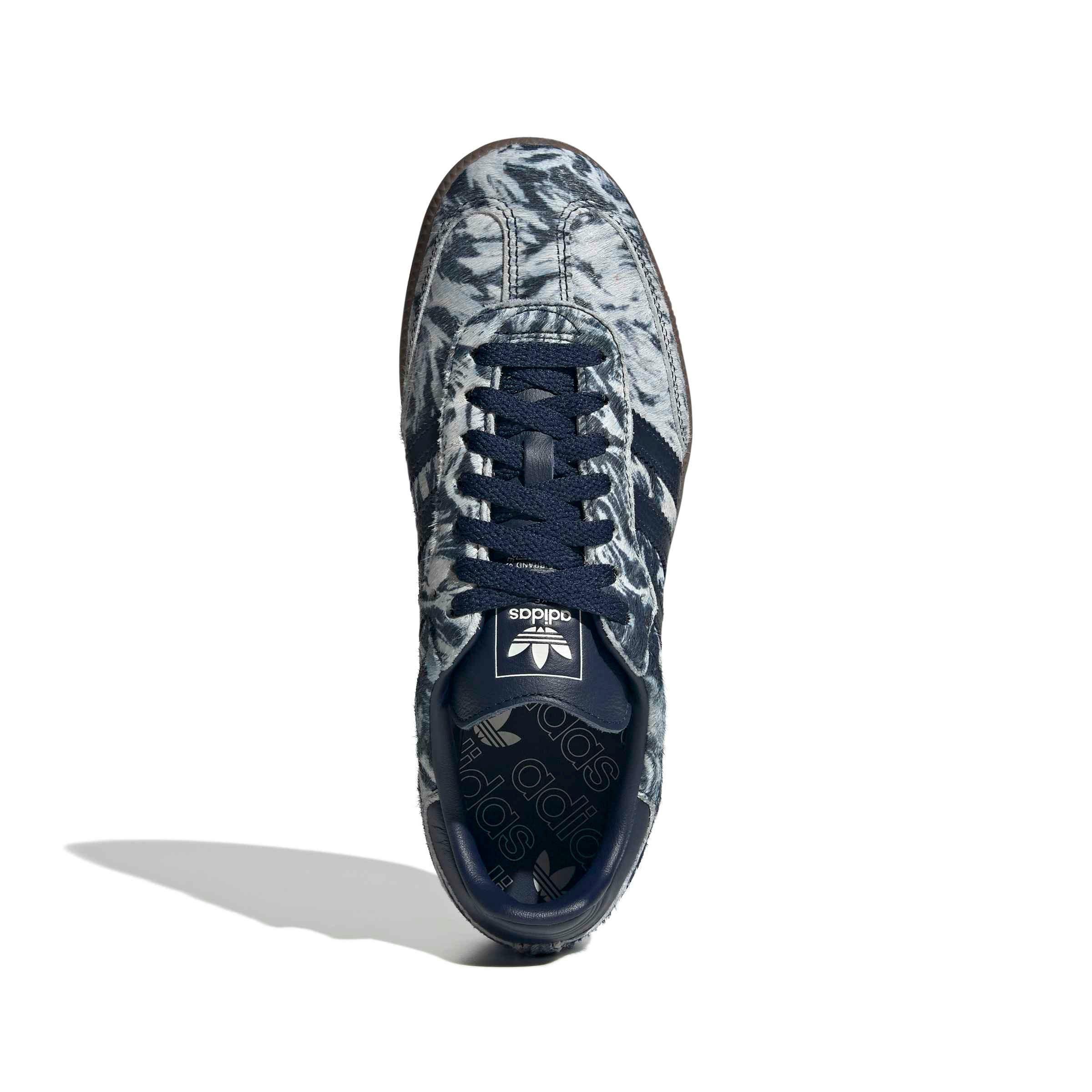 adidas Originals Samba OG "Night Indigo/Off White" Women's Shoe - INDIGO/INDIGO/OFF WHITE Thumbnail View 5