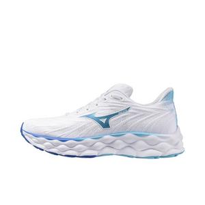 Mizuno Wave Sky 8 "White/Moroccan Blue" Women's Running Shoe