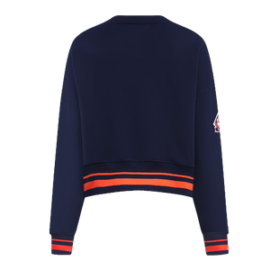 Pro Standard Women's Houston Astros Retro Classics Crewneck - Navy/Orange