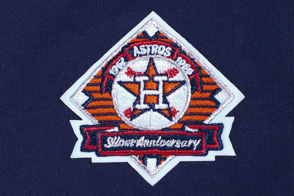 Pro Standard Women's Houston Astros Retro Classics Crewneck - Navy/Orange - NAVY/ORANGE Thumbnail View 6