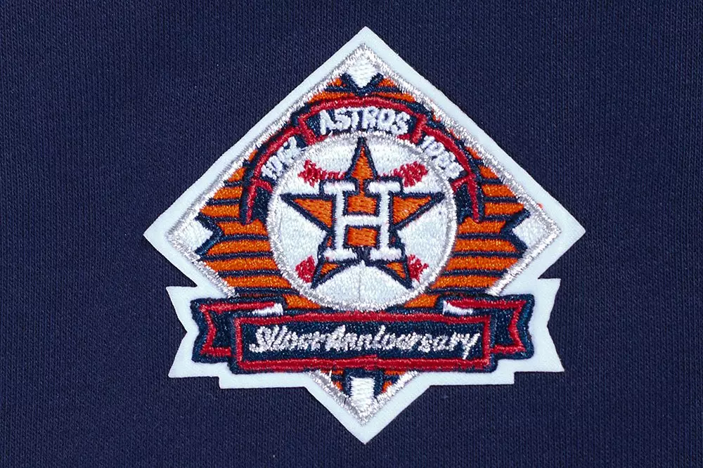 Pro Standard Women's Houston Astros Retro Classics Crewneck - Navy/Orange - NAVY/ORANGE