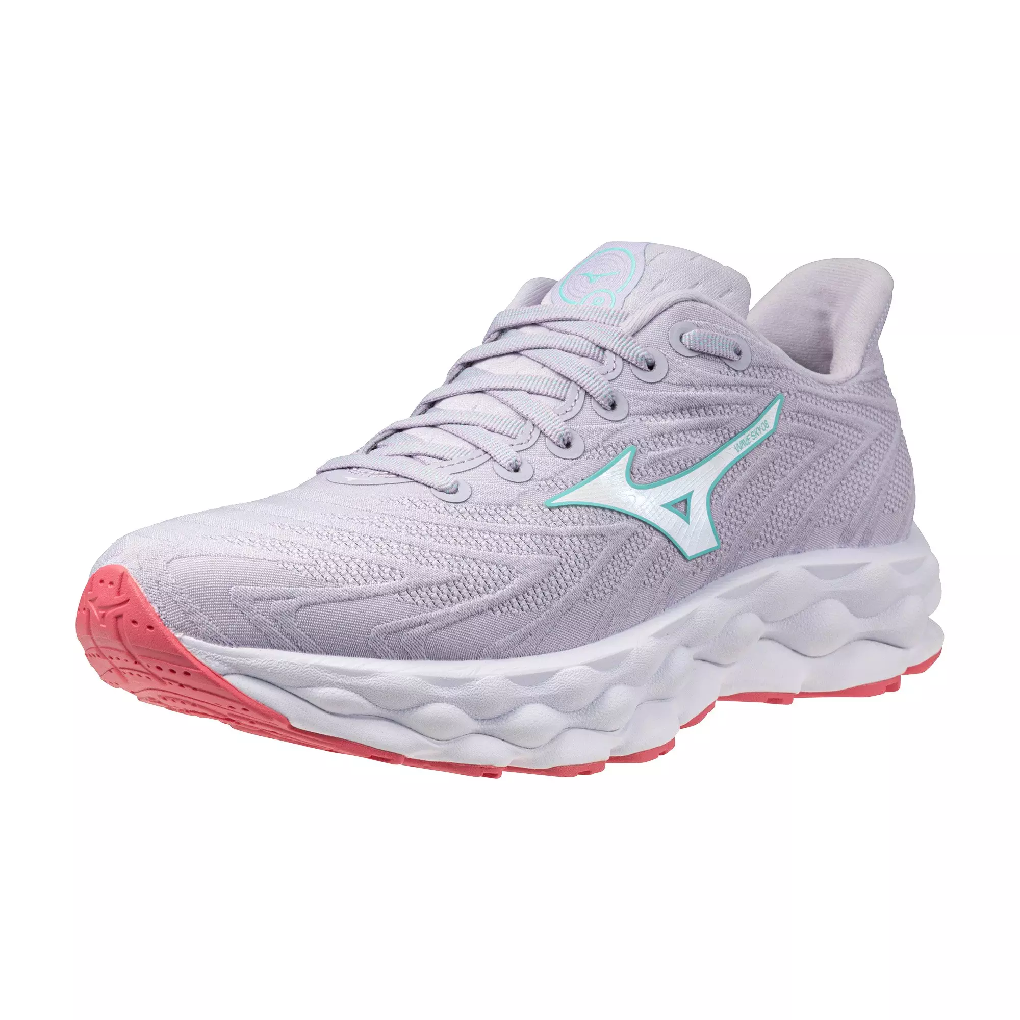 Mizuno Wave Sky 8 "Thistle/White" Women's Running Shoe - THISTLE/WHITE