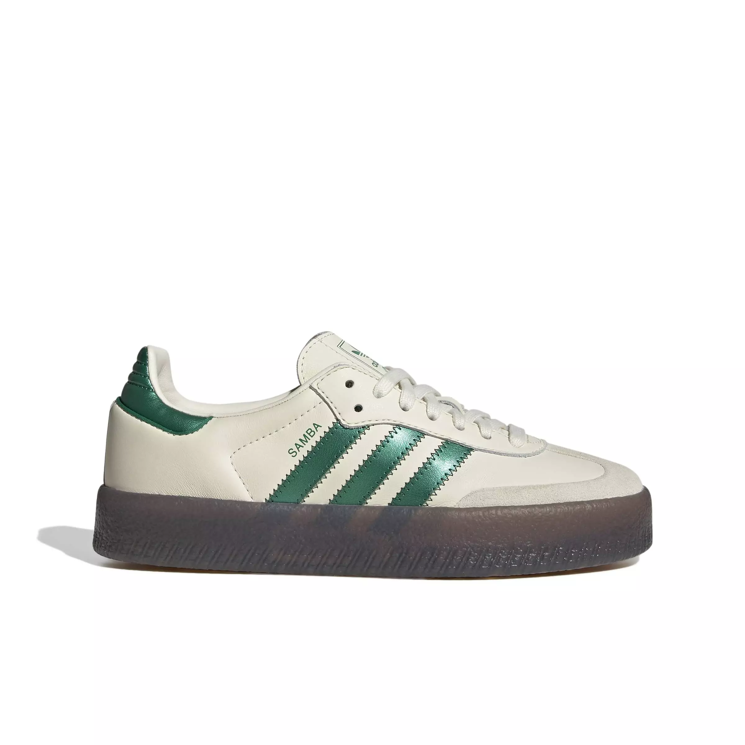 adidas Originals Sambae "Cream White/Bold Green/Collegiate Green" Women's Shoe - CREAM/GREEN/GREEN