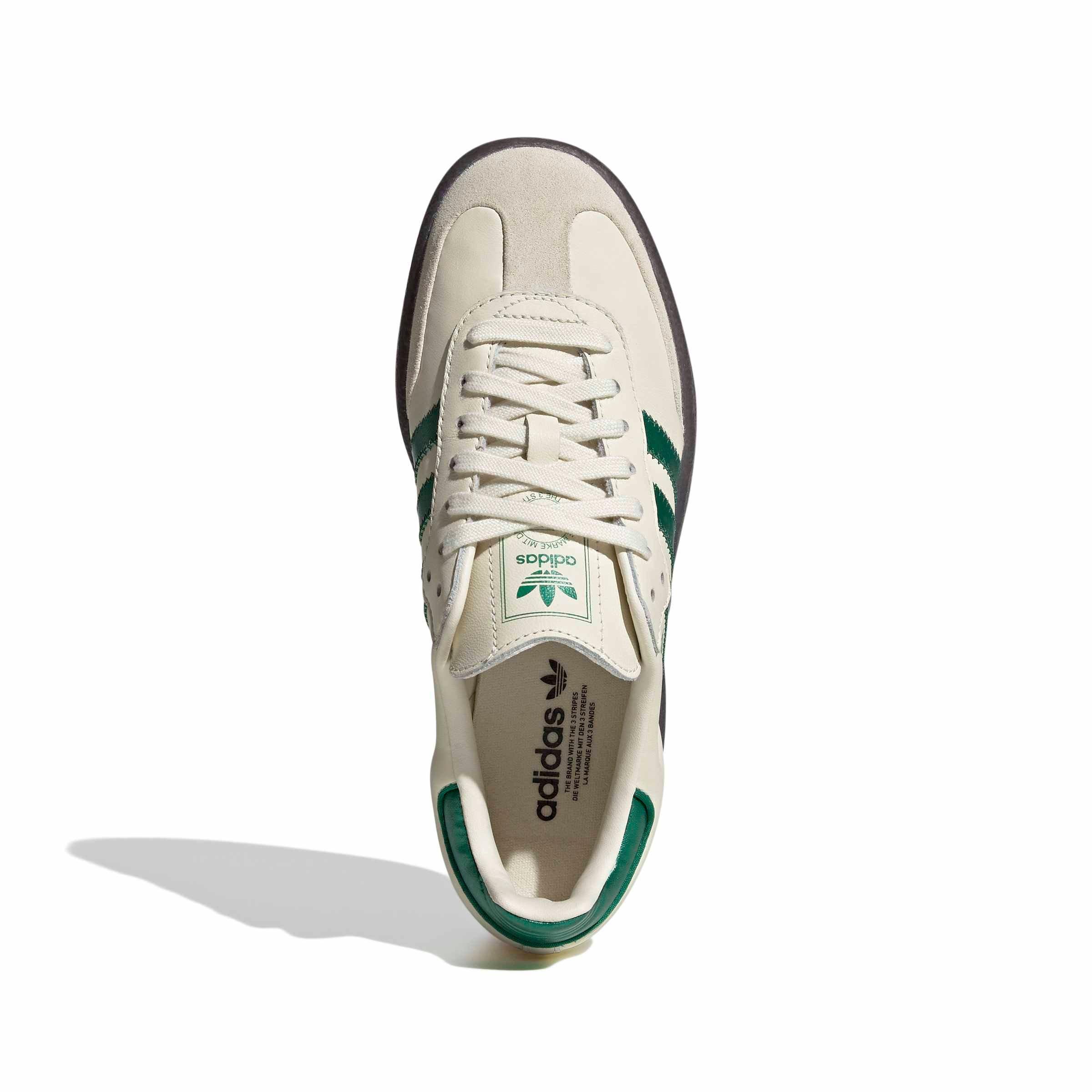 adidas Originals Sambae "Cream White/Bold Green/Collegiate Green" Women's Shoe - CREAM/GREEN/GREEN Thumbnail View 5