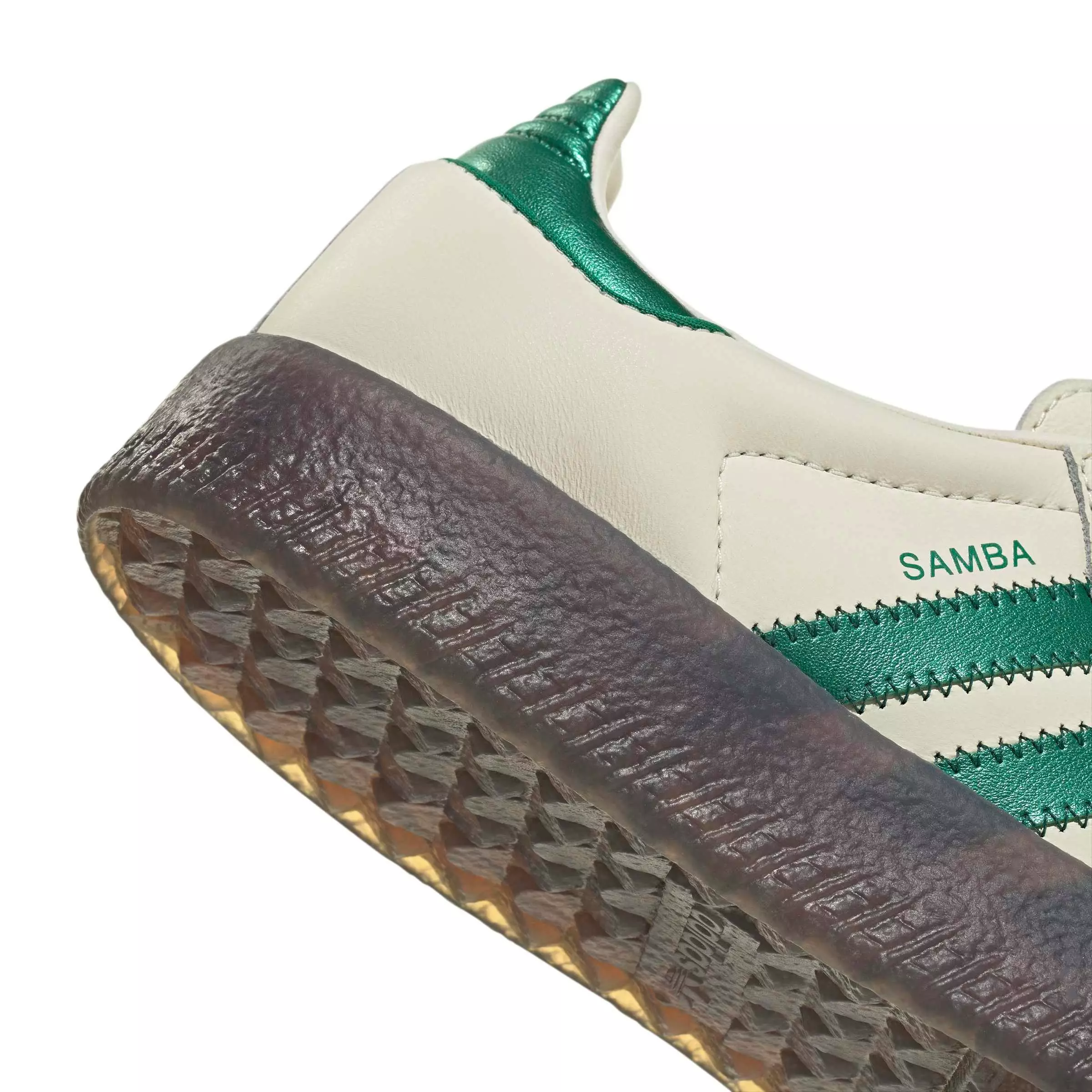 adidas Originals Sambae "Cream White/Bold Green/Collegiate Green" Women's Shoe - CREAM/GREEN/GREEN