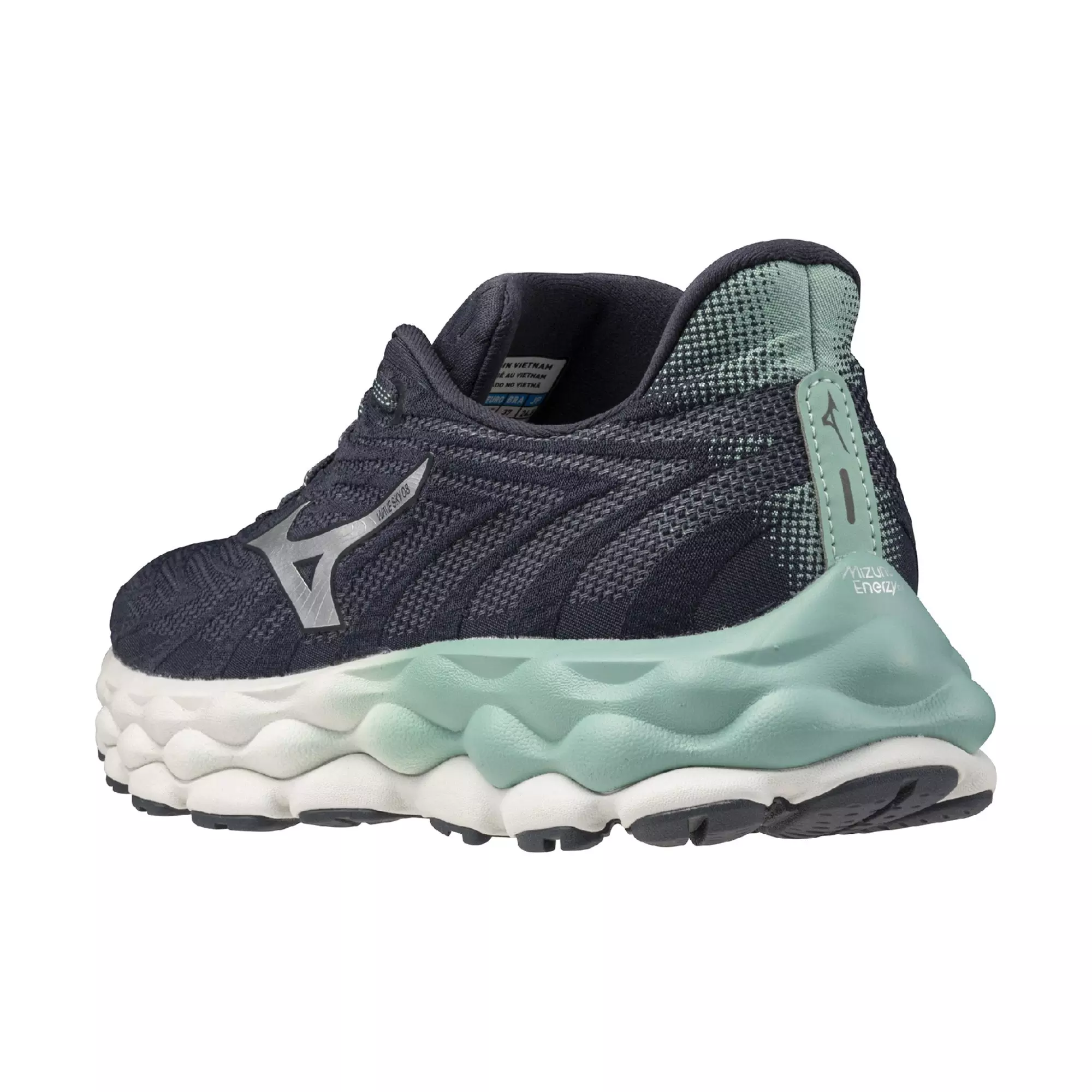 Mizuno Wave Sky 8 "India Ink/Silver" Women's Running Shoe - INK/SILVER