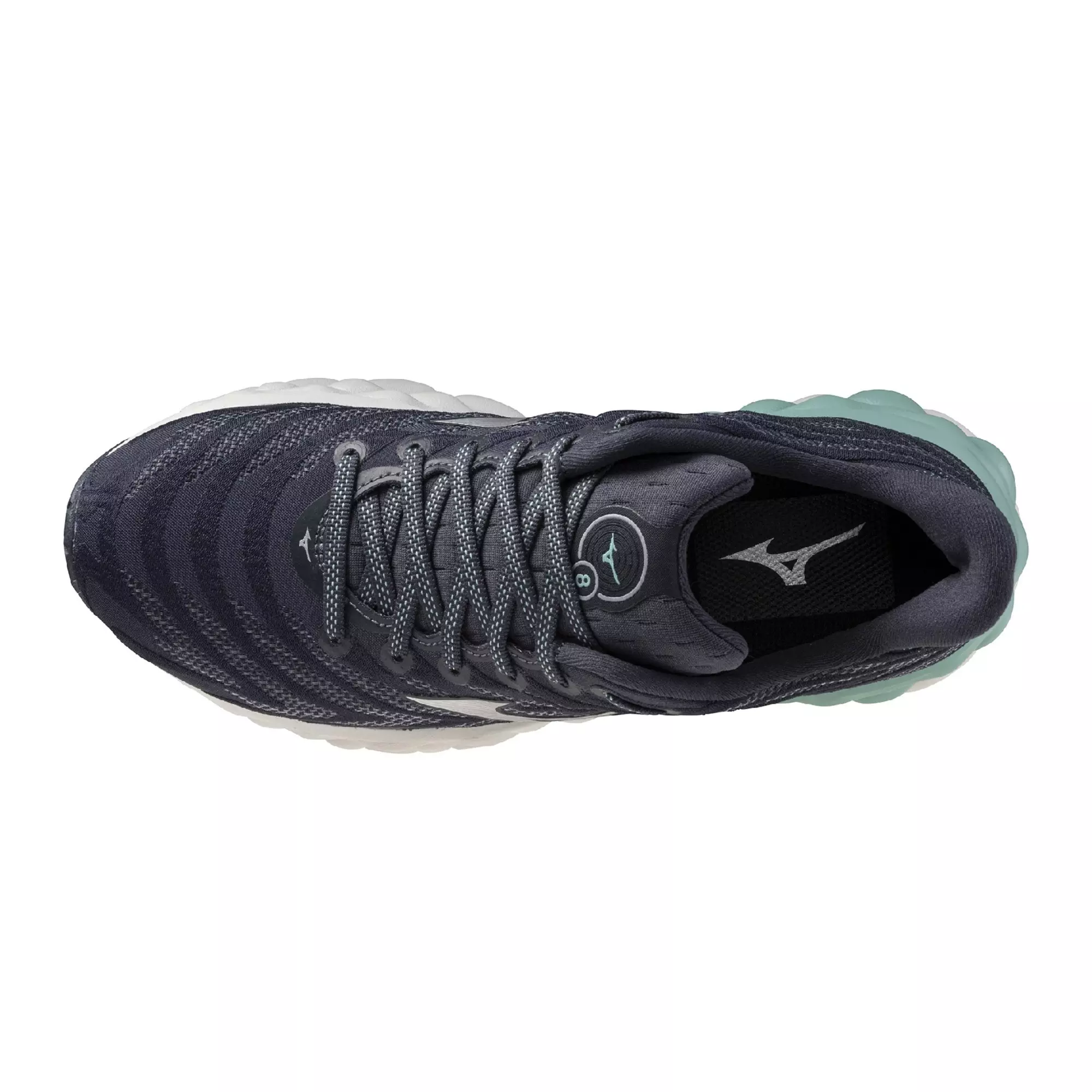 Mizuno Wave Sky 8 "India Ink/Silver" Women's Running Shoe - INK/SILVER