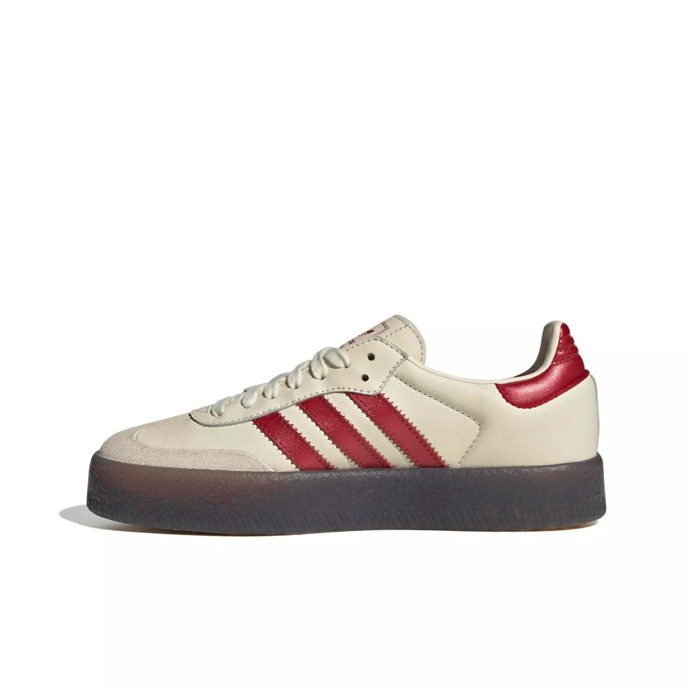adidas Originals Sambae "Cream White/Team Victory Red/Shadow Red" Women's Shoe - CREAM/RED/RED