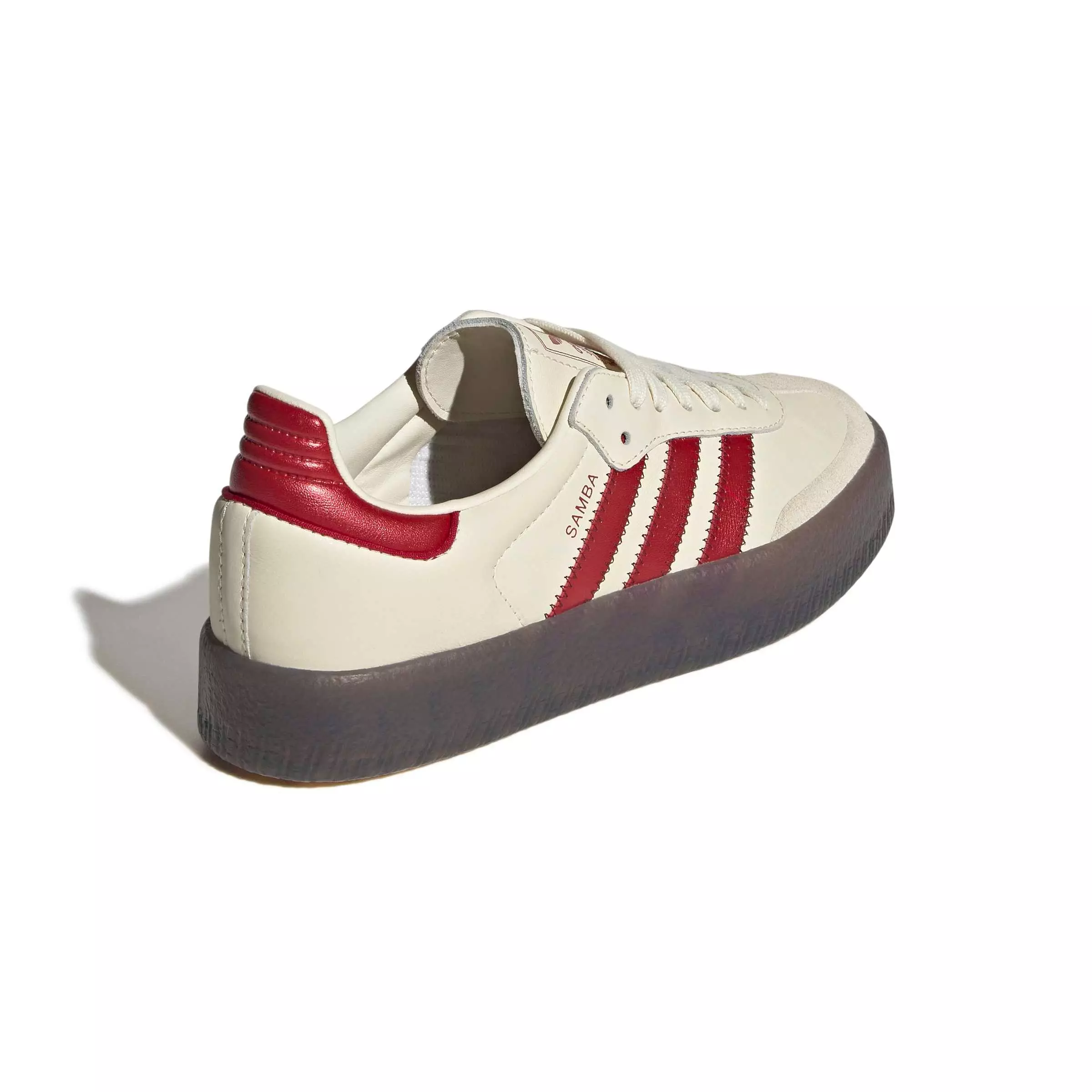 adidas Originals Sambae "Cream White/Team Victory Red/Shadow Red" Women's Shoe - CREAM/RED/RED