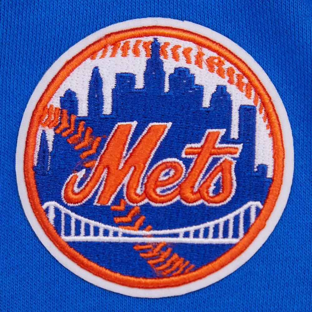 Pro Standard Women's New York Mets Retro Classics Crewneck - Royal/Orange - ROYAL/ORANGE