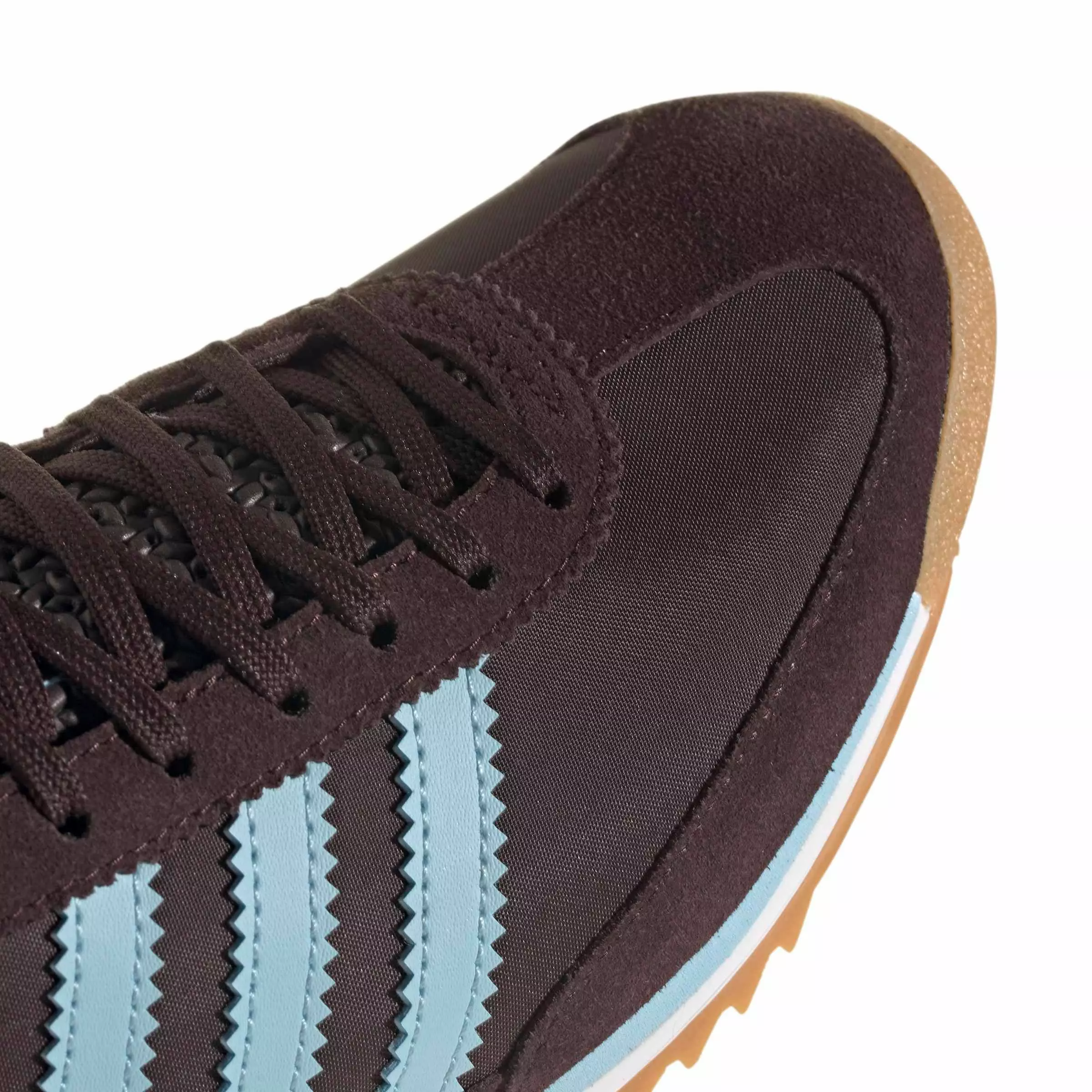 adidas Originals SL 72 OG "Aurora Coffee/Icey Blue/Off White" Women's Shoe - COFFEE/BLUE/OFF WHITE