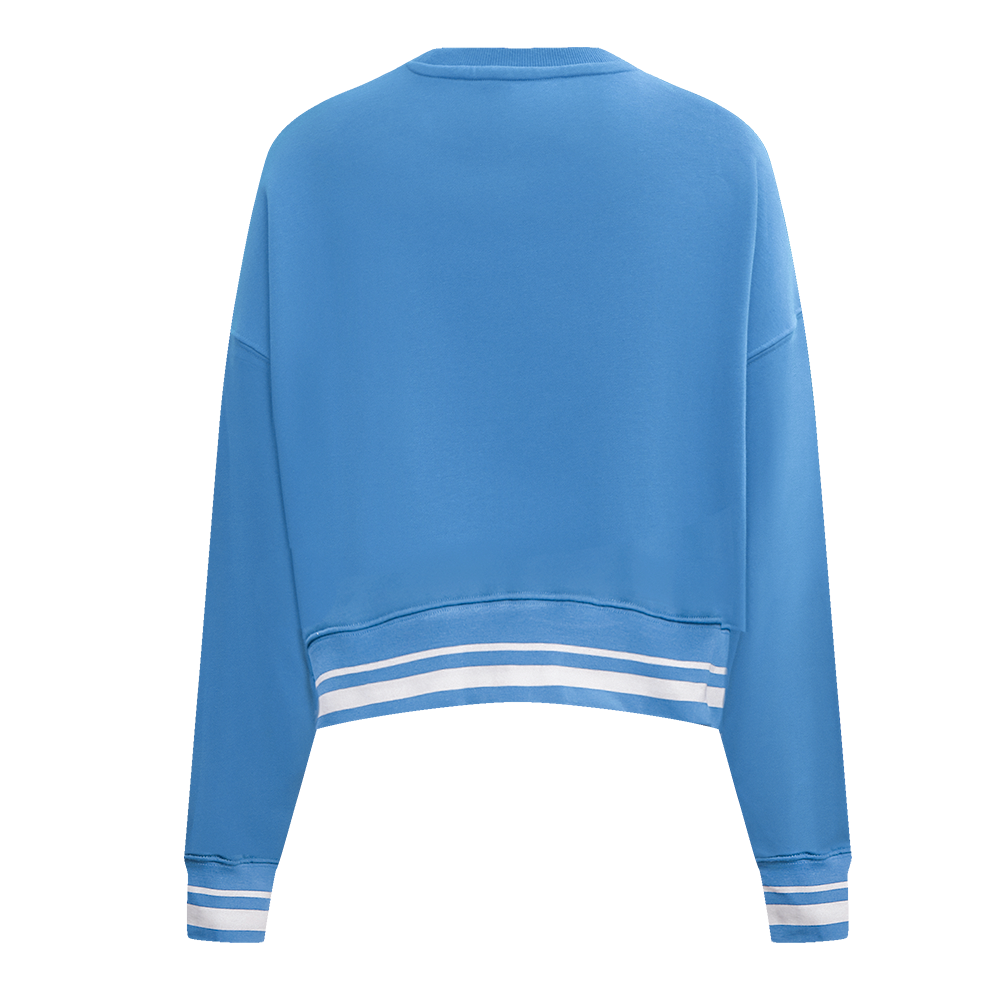 Pro Standard Women's St. Louis Cardinals Retro Classics Crewneck - University Blue - UNIVERSITY BLUE Thumbnail View 2