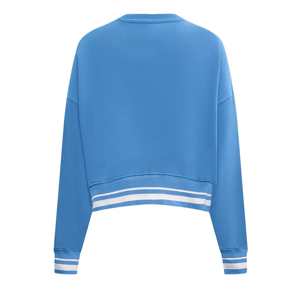 Pro Standard Women's St. Louis Cardinals Retro Classics Crewneck - University Blue - UNIVERSITY BLUE