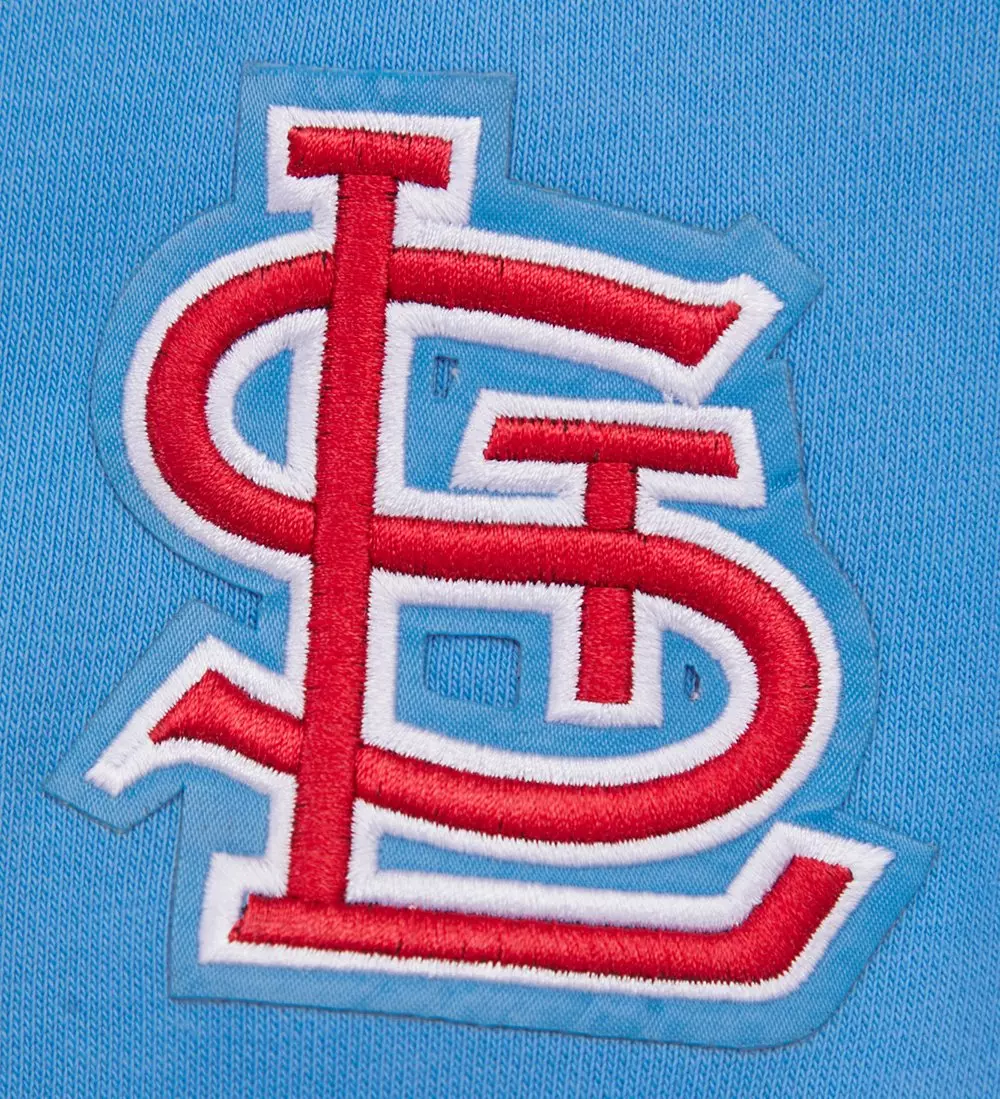 Pro Standard Women's St. Louis Cardinals Retro Classics Crewneck - University Blue - UNIVERSITY BLUE