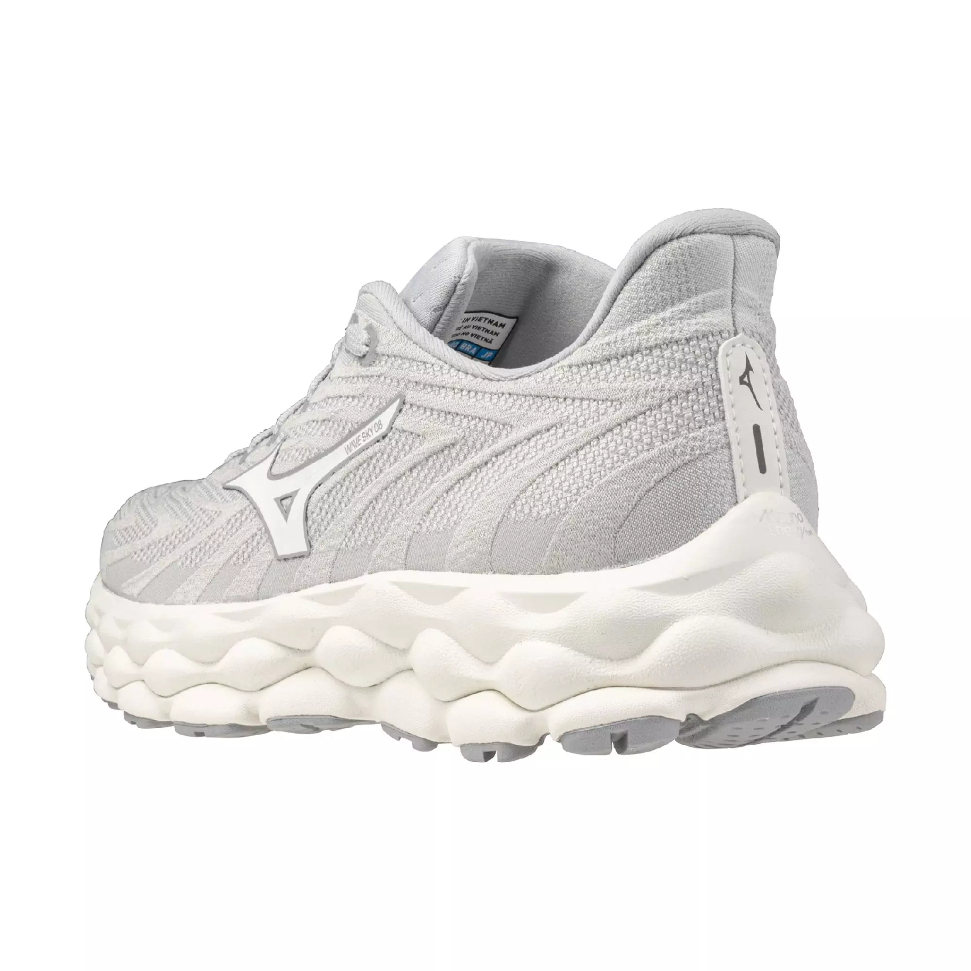 Mizuno Wave Sky 8 "Harbor Mist/Snow White" Women's Running Shoe - MIST/WHITE