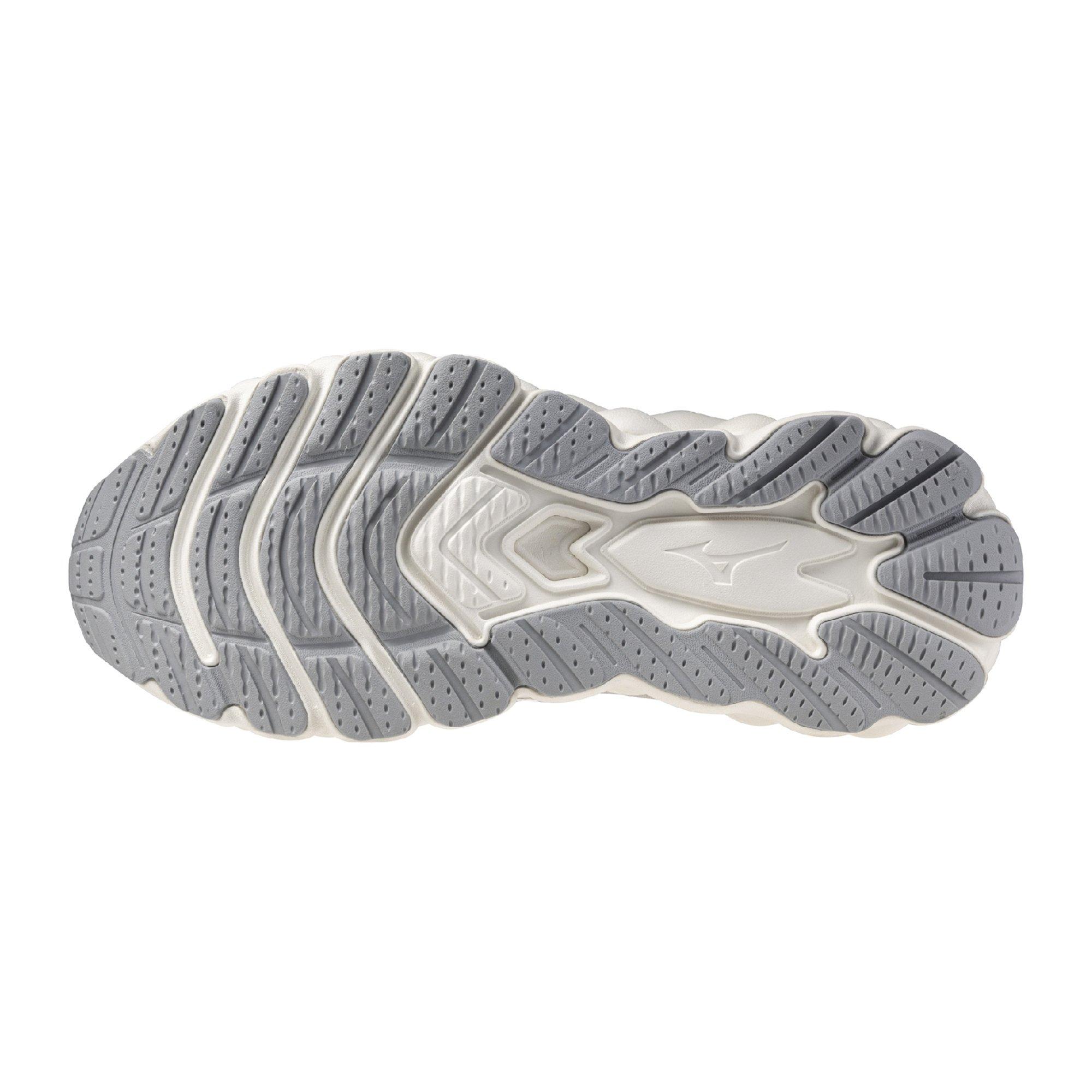 Mizuno Wave Sky 8 "Harbor Mist/Snow White" Women's Running Shoe - MIST/WHITE Thumbnail View 7