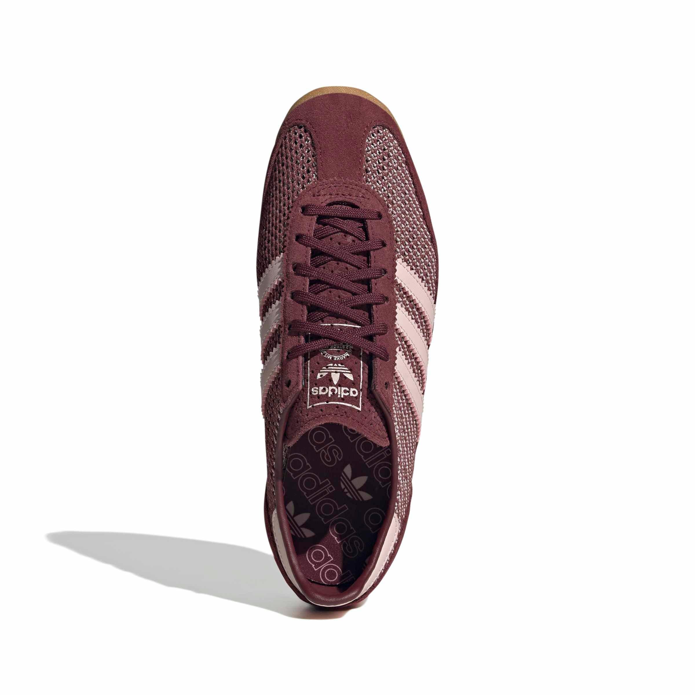 adidas Originals SL 72 OG "Shadow Red/Sandy Pink/Off White" Women's Shoe - RED/PINK/OFF WHITE Thumbnail View 5