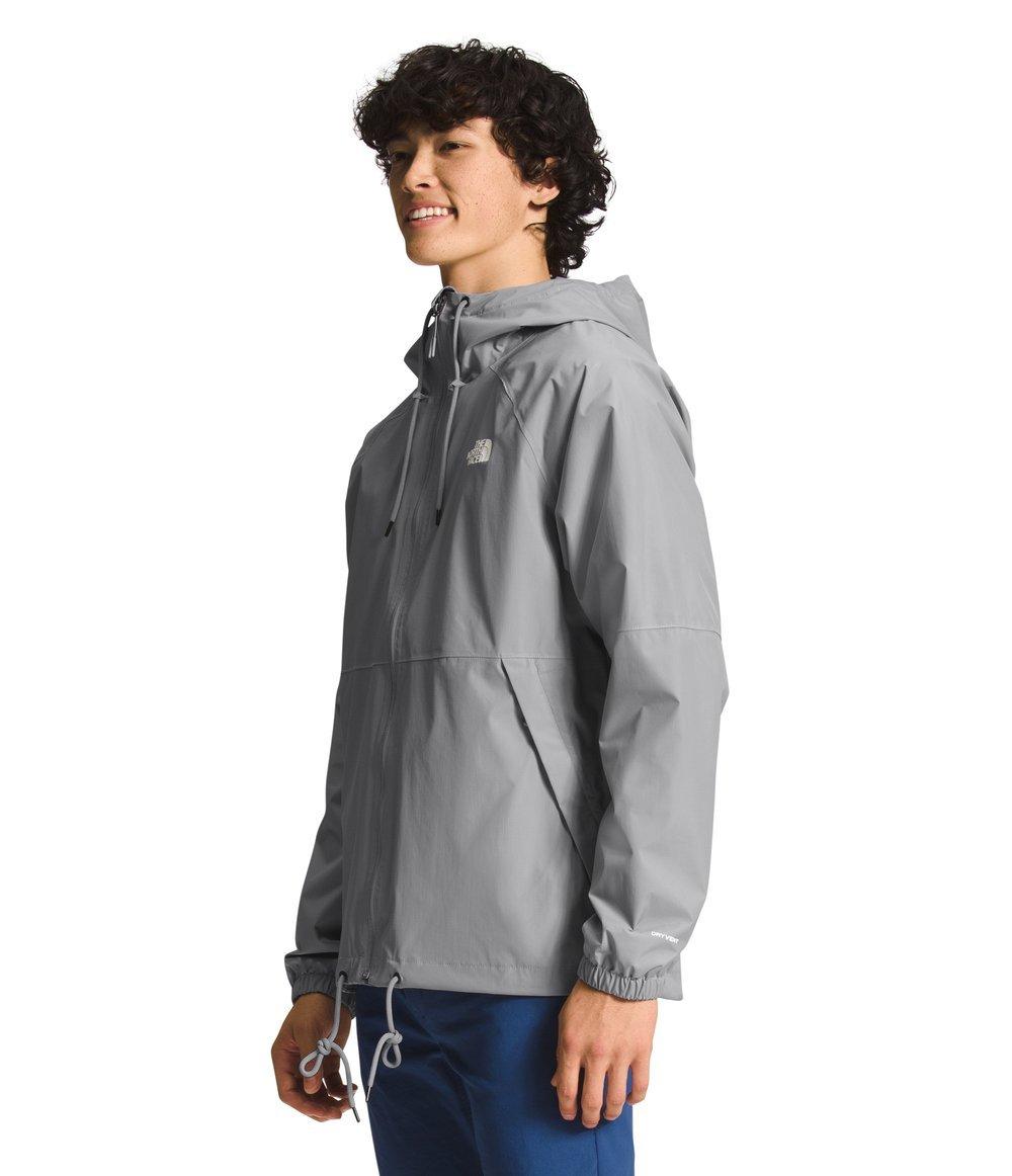 The North Face Men's Antora Rain Hoodie - Black/Blue Mint - GREY Thumbnail View 3