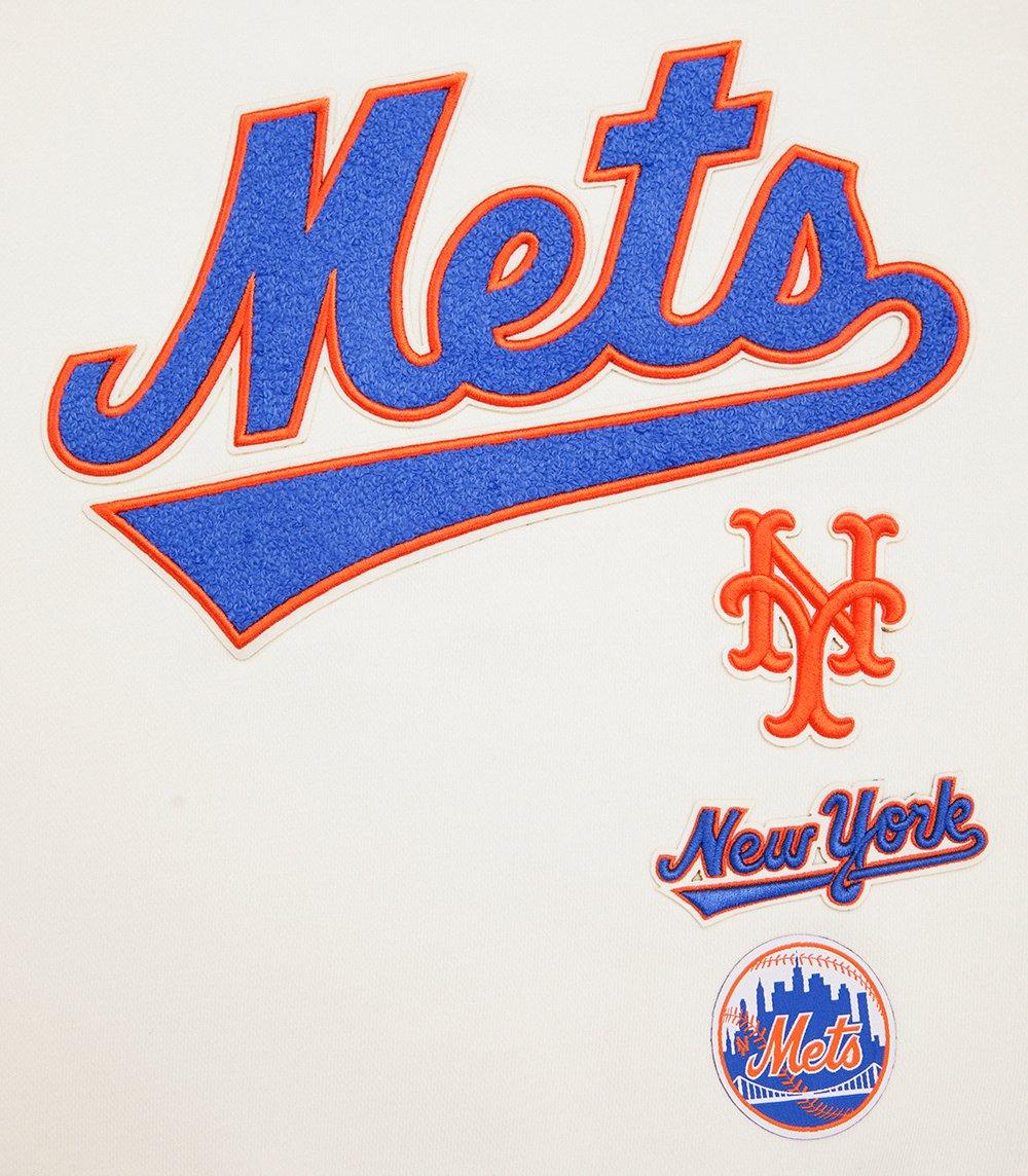 Pro Standard Women's New York Mets Retro Classics Crewneck - Eggshell - EGGSHELL Thumbnail View 5