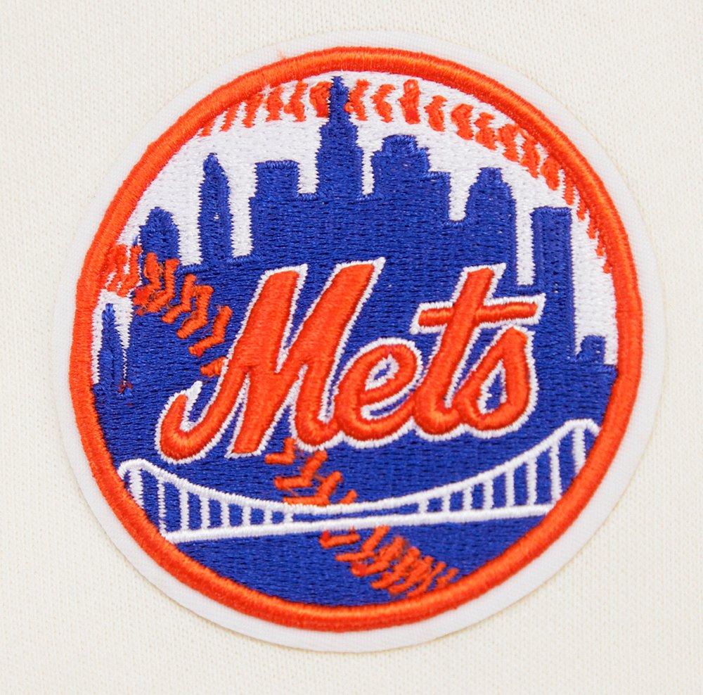 Pro Standard Women's New York Mets Retro Classics Crewneck - Eggshell - EGGSHELL Thumbnail View 6