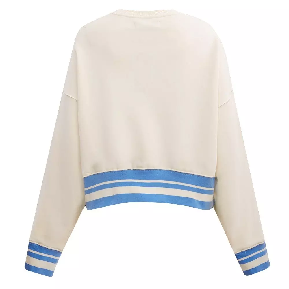 Pro Standard Women's St. Louis Cardinals Retro Classics Crewneck - Eggshell - EGGSHELL