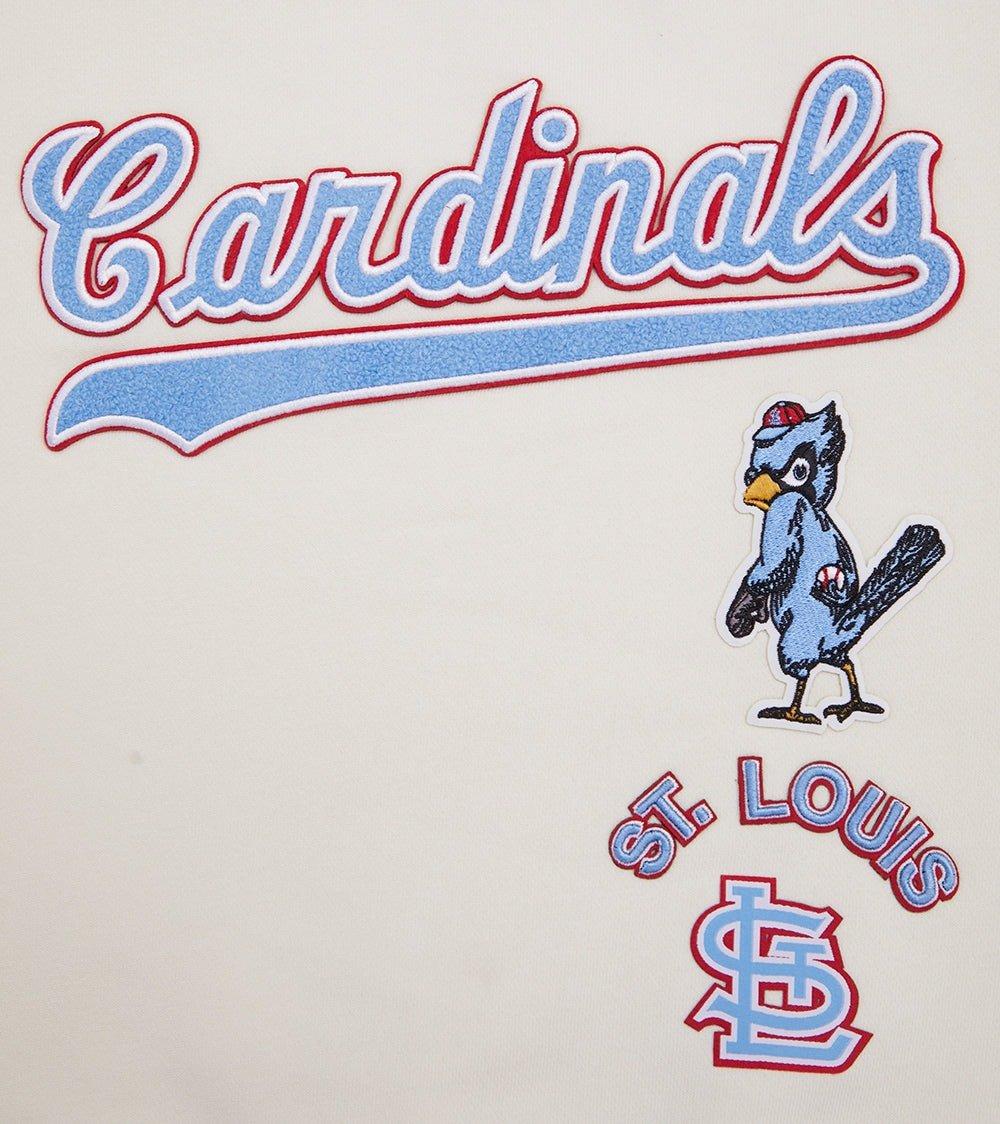 Pro Standard Women's St. Louis Cardinals Retro Classics Crewneck - Eggshell - EGGSHELL Thumbnail View 5