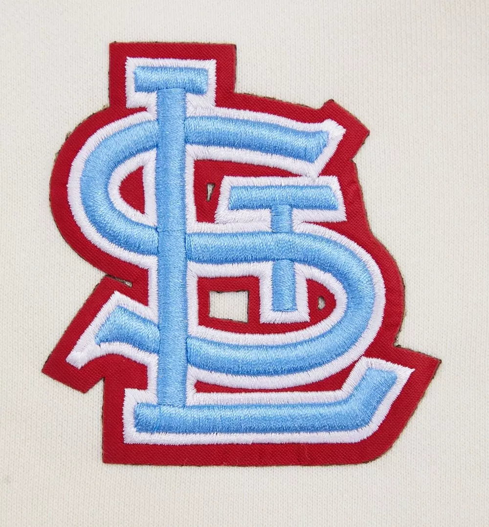 Pro Standard Women's St. Louis Cardinals Retro Classics Crewneck - Eggshell - EGGSHELL