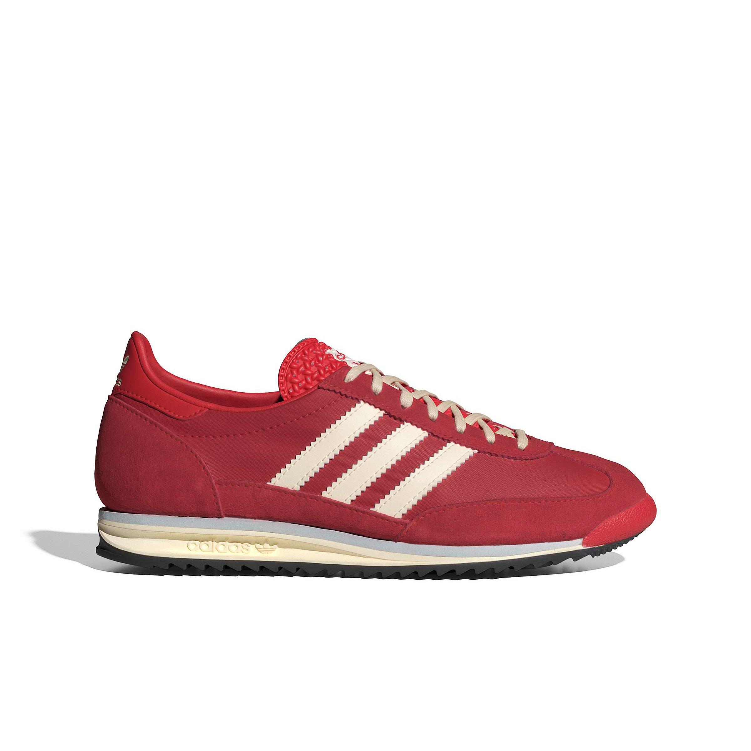 adidas Originals SL 72 OG "Better Scarlet/Cream White/Halo Blue" Women's Shoe - SCARLET/CREAM/BLUE Thumbnail View 1