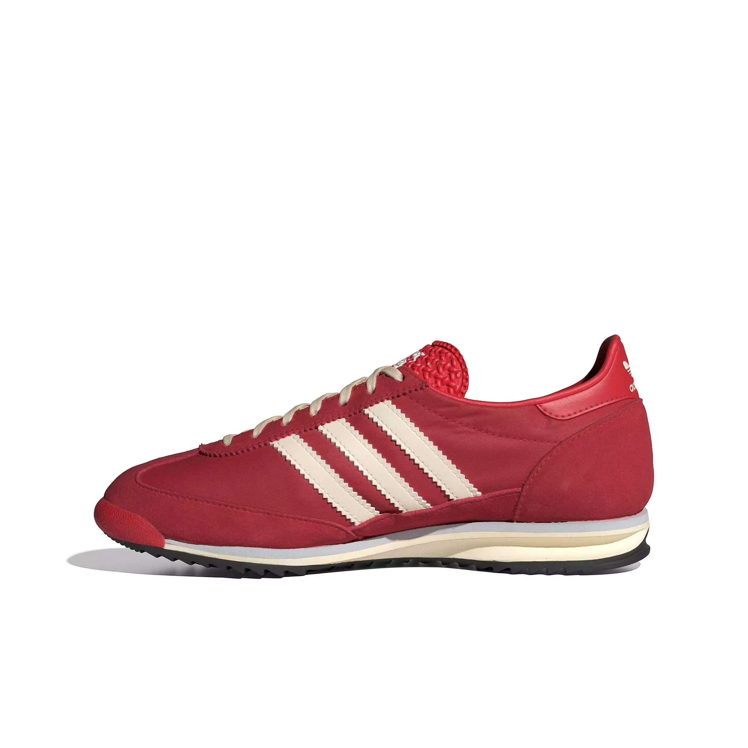 adidas Originals SL 72 OG "Better Scarlet/Cream White/Halo Blue" Women's Shoe - SCARLET/CREAM/BLUE