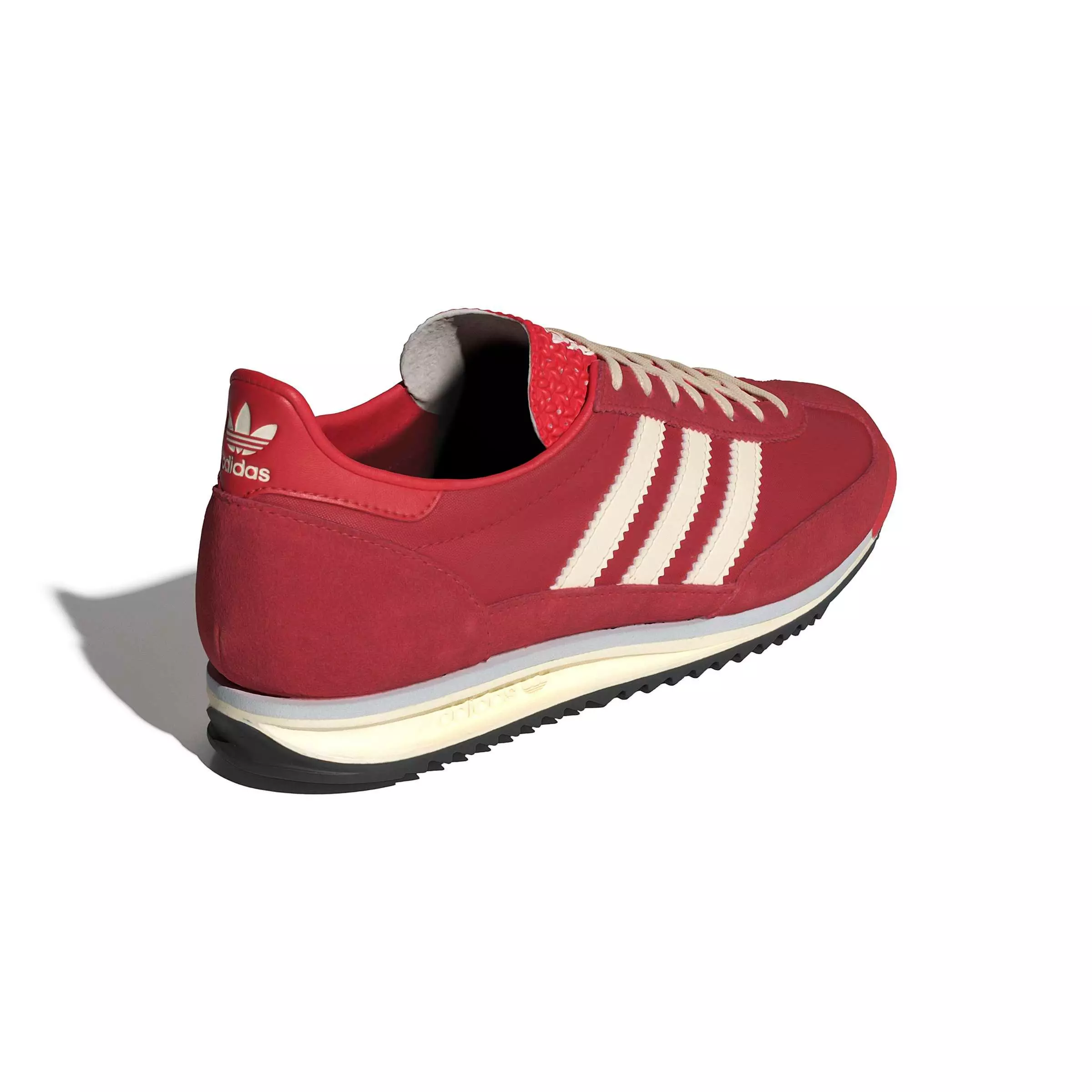 adidas Originals SL 72 OG "Better Scarlet/Cream White/Halo Blue" Women's Shoe - SCARLET/CREAM/BLUE