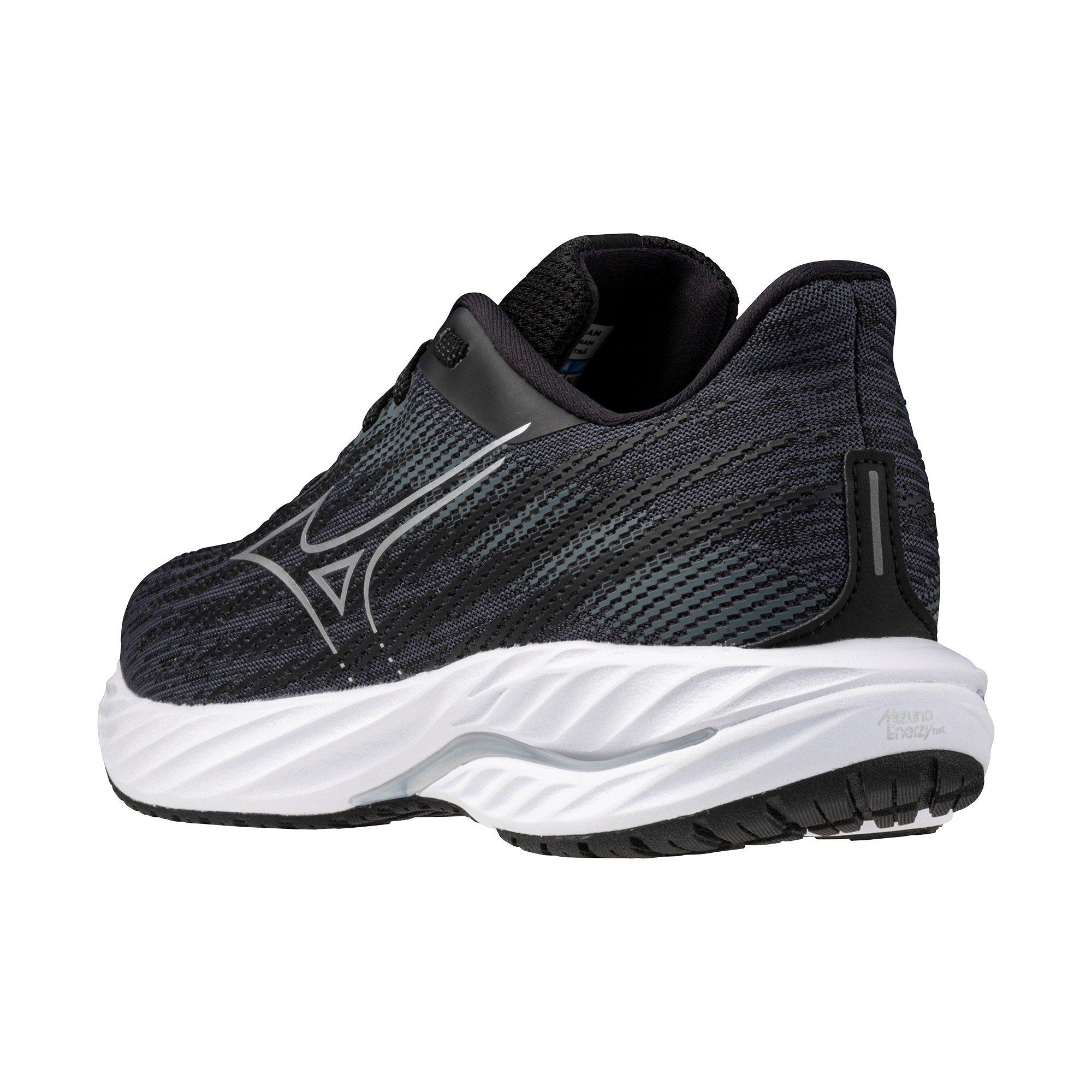 Mizuno Wave Inspire 21 "Black/Silver" Women's Running Shoe - BLACK/SILVER Thumbnail View 4