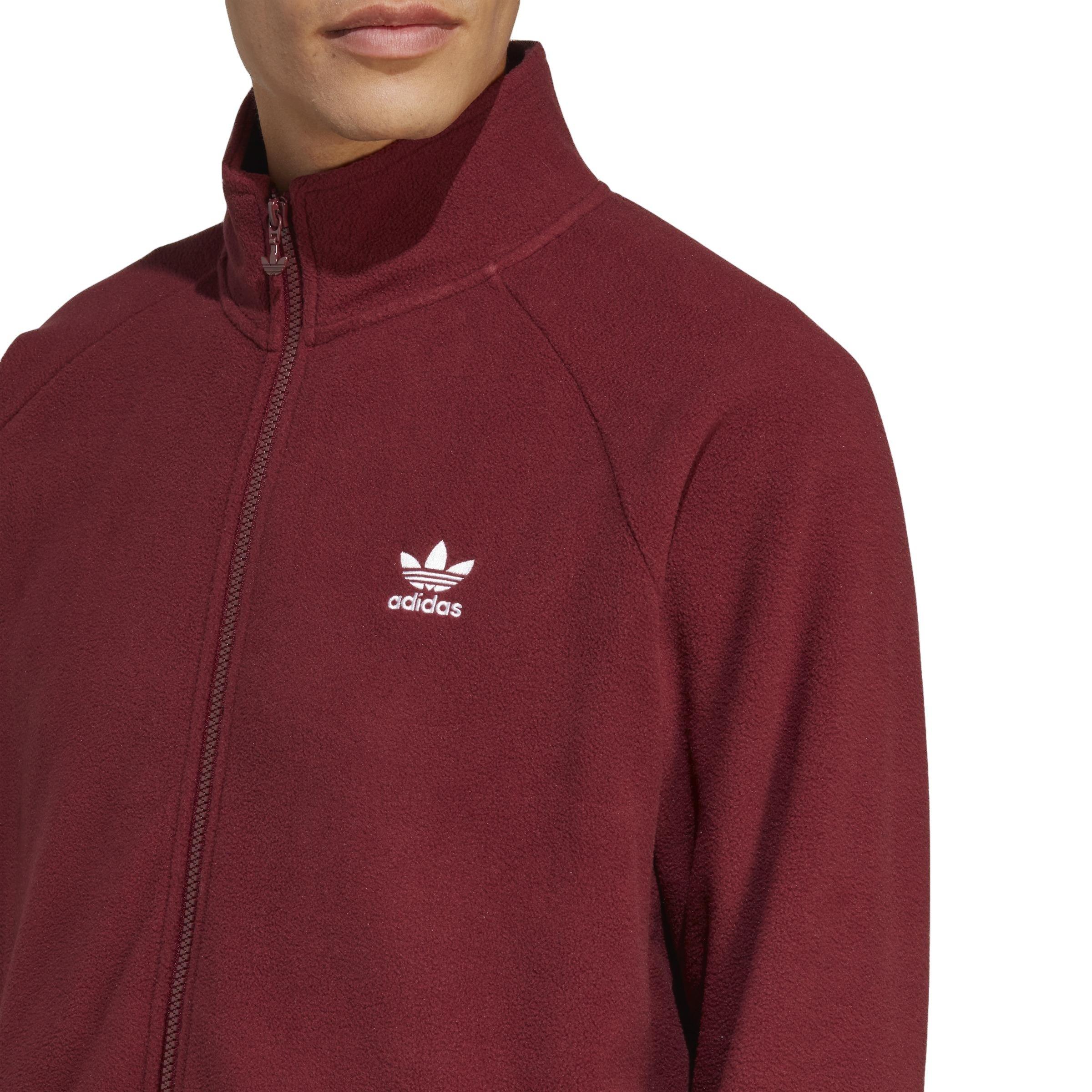 Adidas Originals Men's Adicolor Classics Trefoil Teddy Fleece Jacket