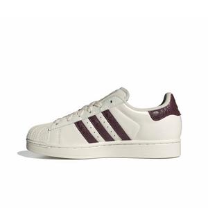 adidas Originals Superstar II "Off White/Maroon/Gold Metallic" Women's Shoe