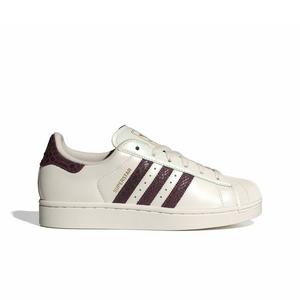adidas Originals Superstar II "Off White/Maroon/Gold Metallic" Women's Shoe