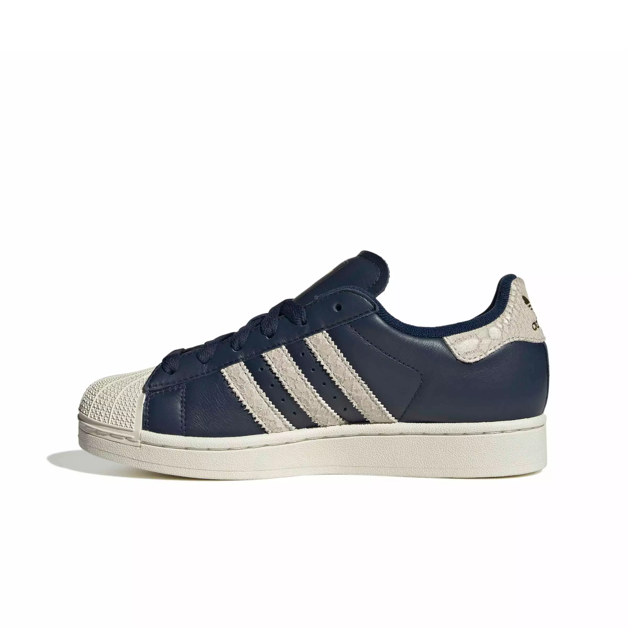 adidas Originals Superstar II "Night Indigo/Off White/Gold Metallic" Women's Shoe - INDIGO/OFF WHITE/GOLD