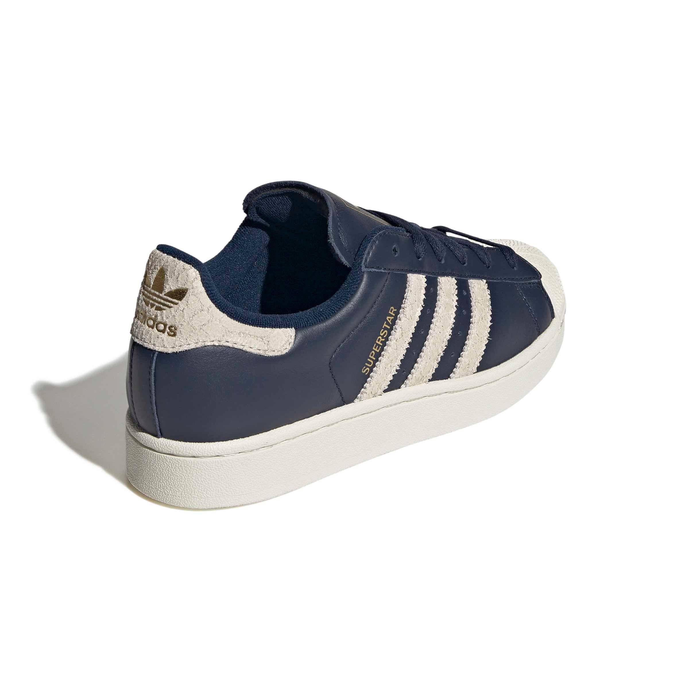 adidas Originals Superstar II "Night Indigo/Off White/Gold Metallic" Women's Shoe - INDIGO/OFF WHITE/GOLD Thumbnail View 4