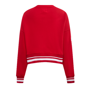 Pro Standard Women's Cincinnati Reds Retro Classics Crewneck - Red