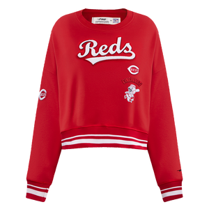 Pro Standard Women's Cincinnati Reds Retro Classics Crewneck - Red