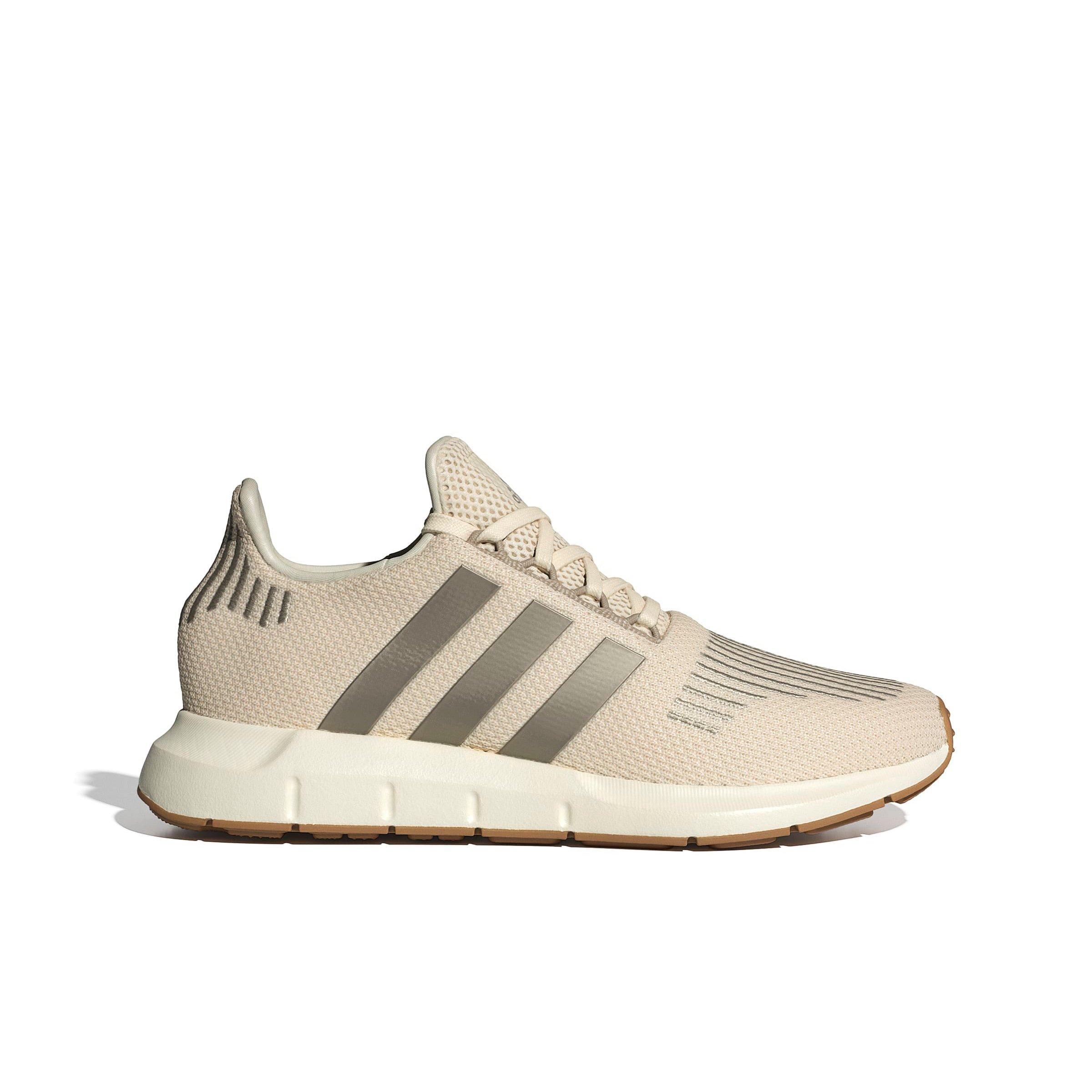 adidas Swift Run 1.0 "Wonder White/Cyber Metallic/Off White" Women's Running Shoe - WHITE/CYBER/OFF WHITE Thumbnail View 1